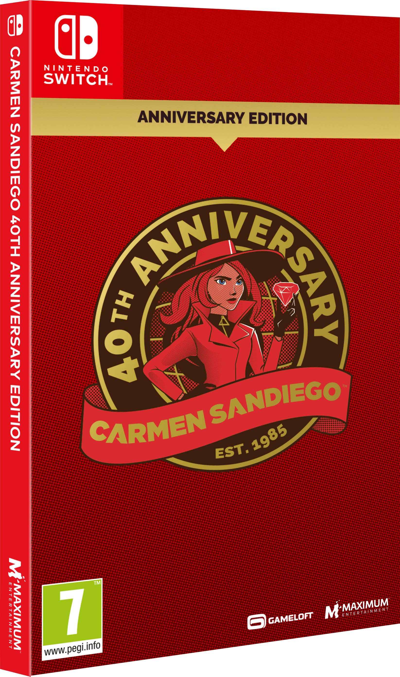 Carmen Sandiego: 40th Anniversary Edition – Nintendo Switch