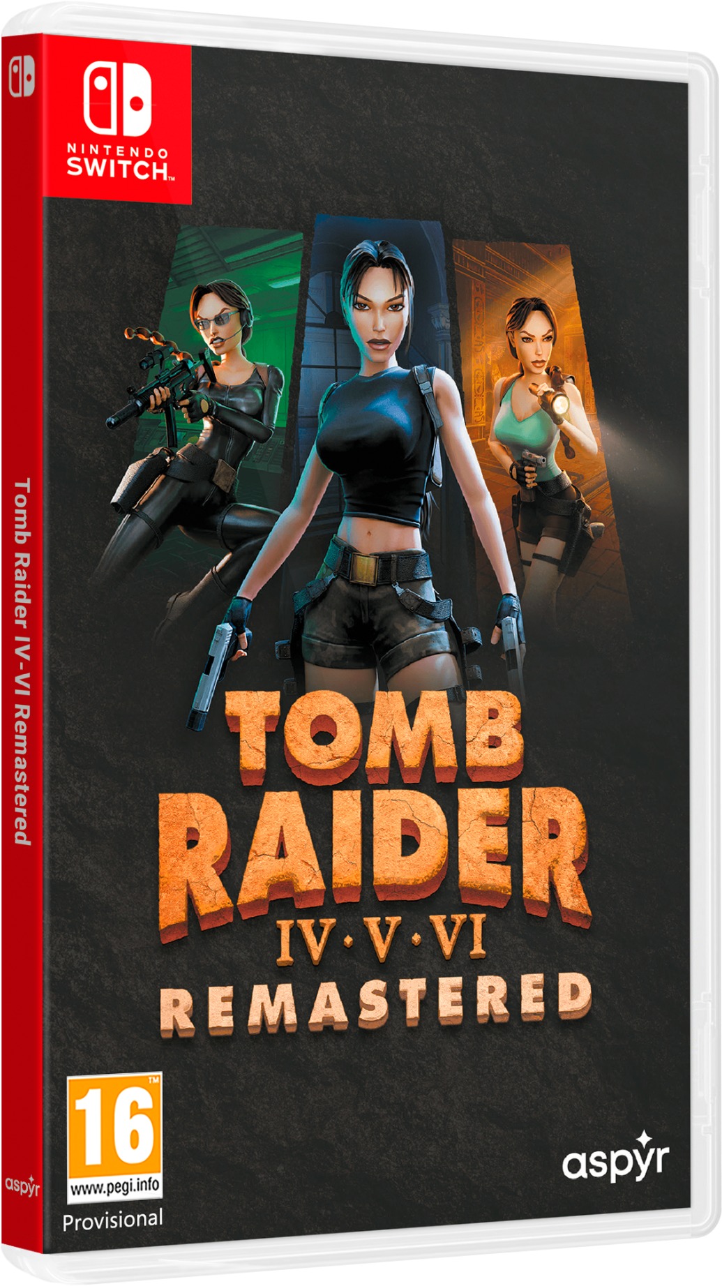 Tomb Raider IV-VI Remastered Starring Lara Croft – Nintendo Switch