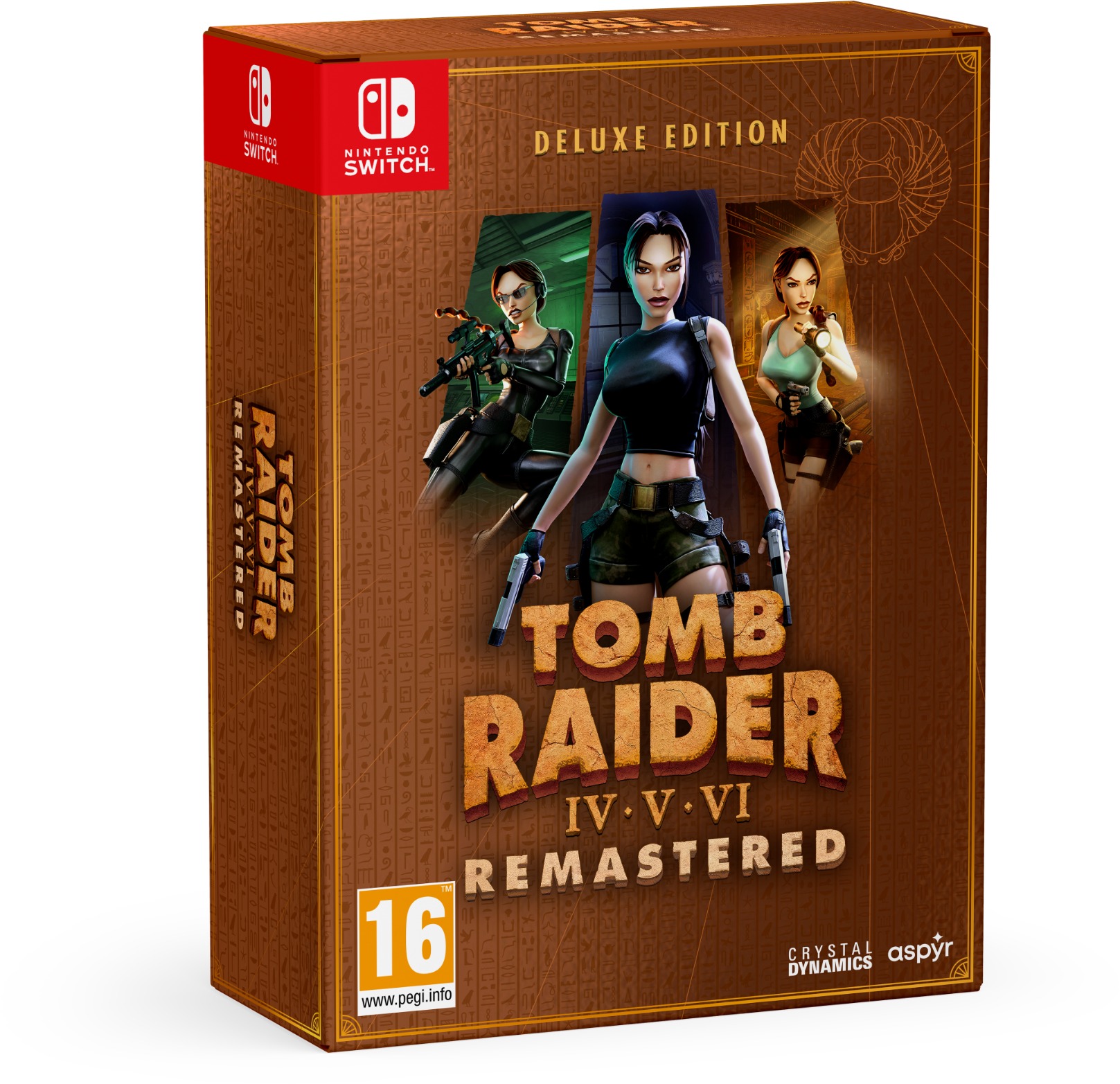 Tomb Raider IV-VI Remastered Starring Lara Croft: Deluxe Edition – Nintendo Switch