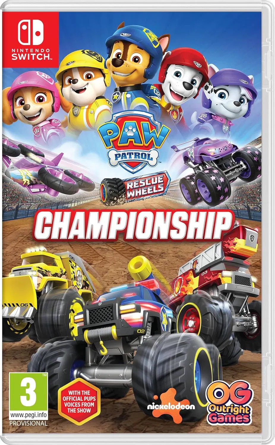 Paw Patrol Rescue Wheels: Championship – Nintendo Switch