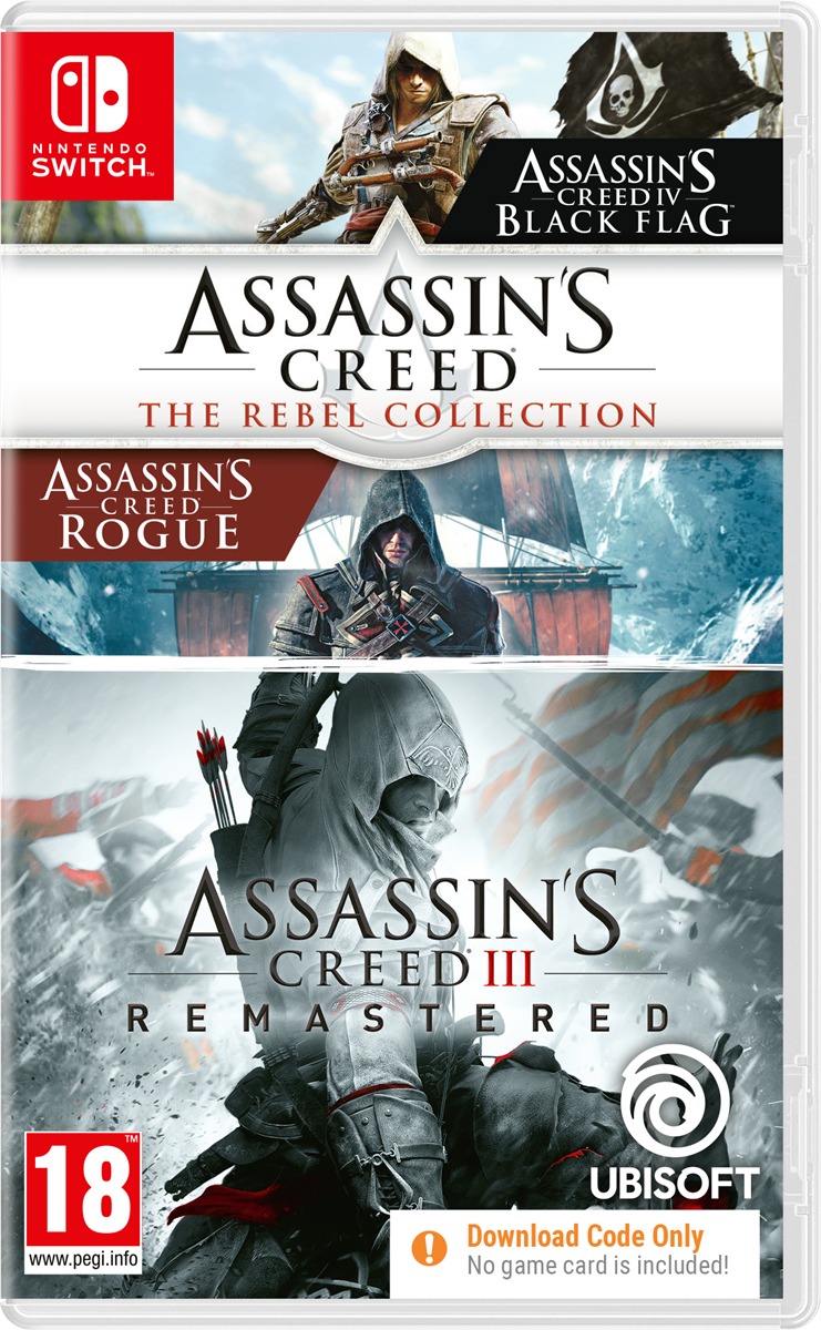 Assassins Creed Compilation (Rebel Collection + AC3 Remastered) – Nintendo Switch