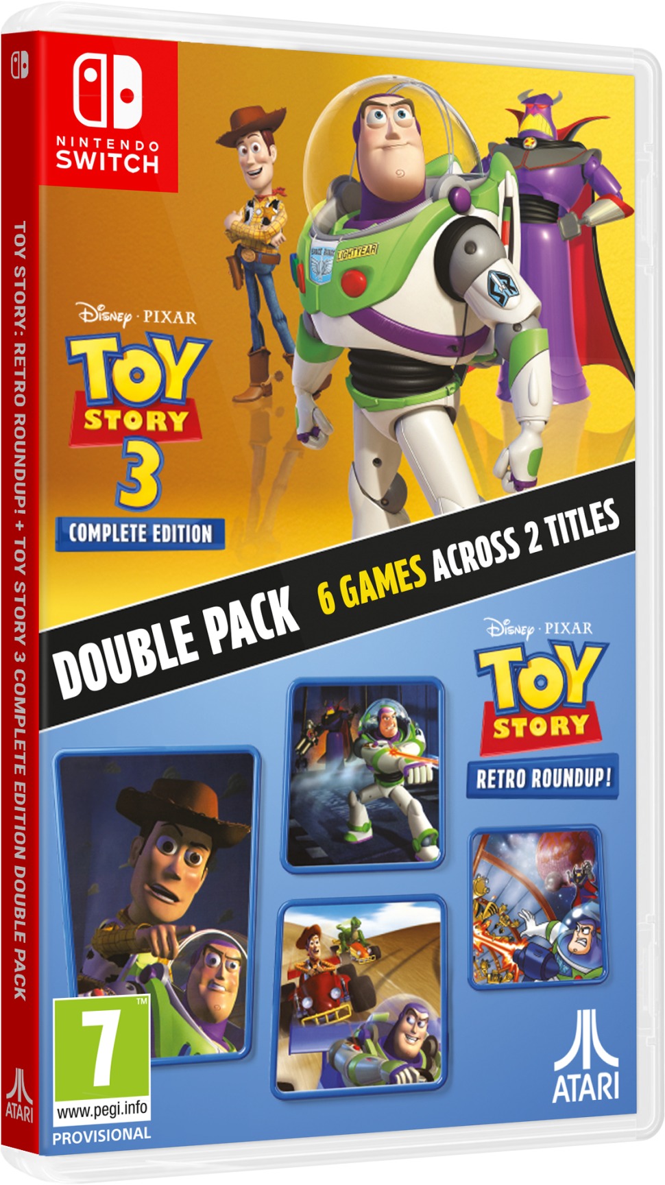 Toy Story: Retro Roundup! + Toy Story 3: Kompletná Edícia Double Pack – Nintendo Switch