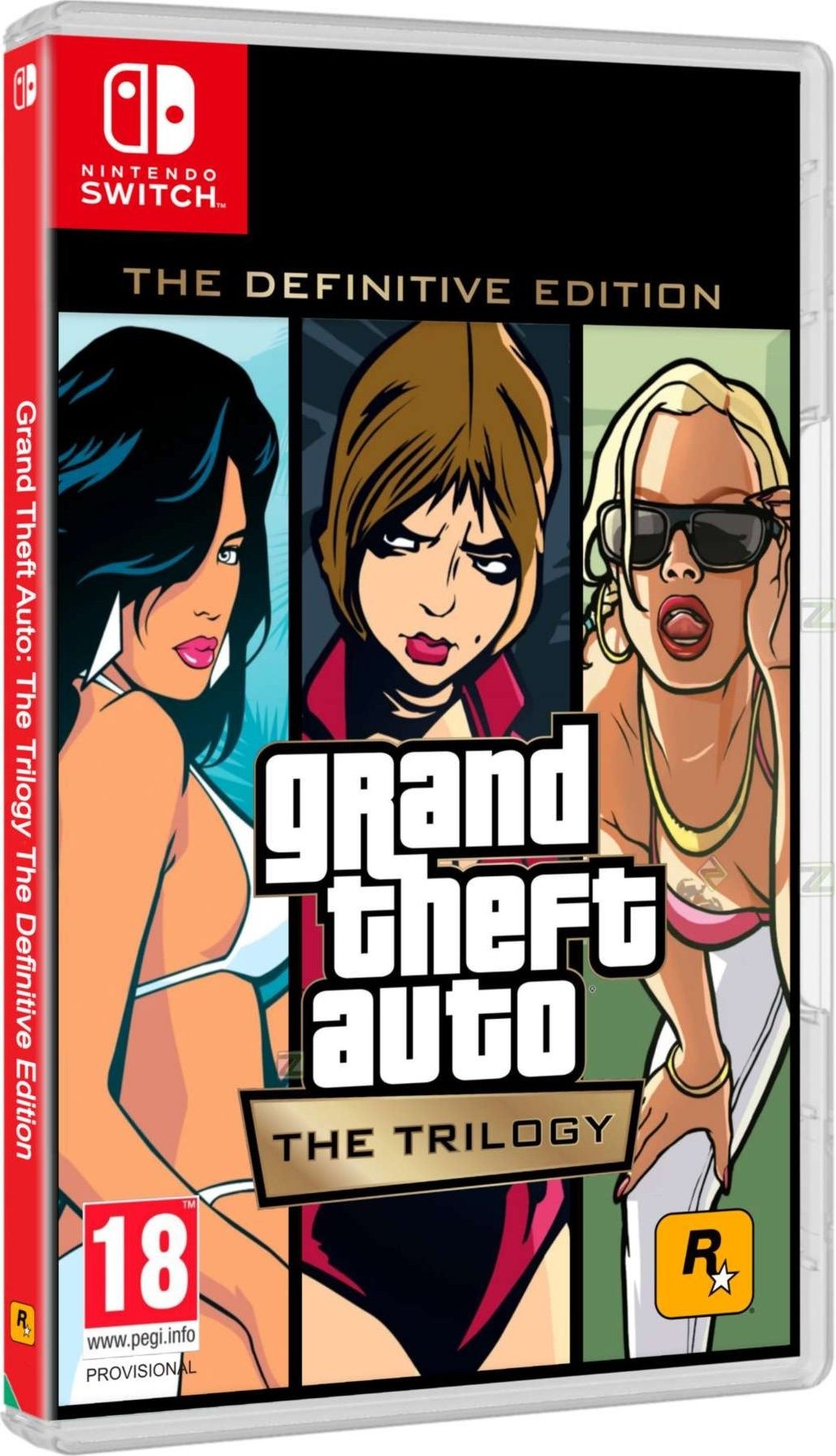 Grand Theft Auto: The Trilogy (GTA) – The Definitive Edition – Nintendo Switch