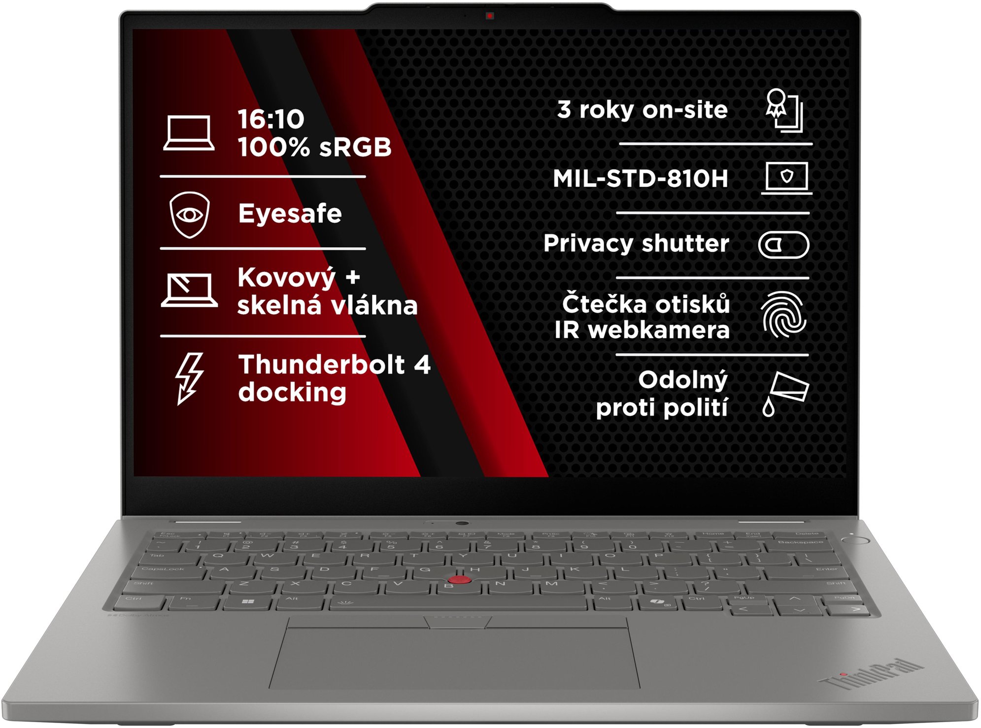 Lenovo ThinkPad L13 2-in-1 Gen 6 Grey LTE + aktívny stylus Lenovo