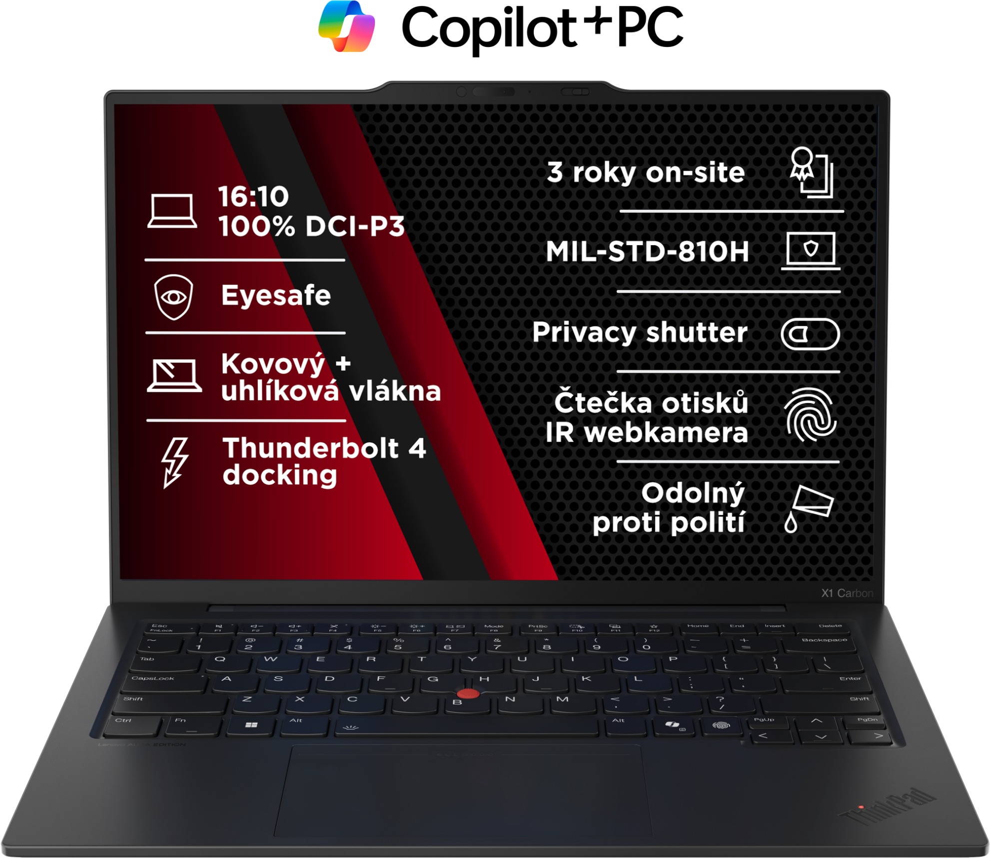 Lenovo ThinkPad X1 Carbon Gen 13 Black 5G