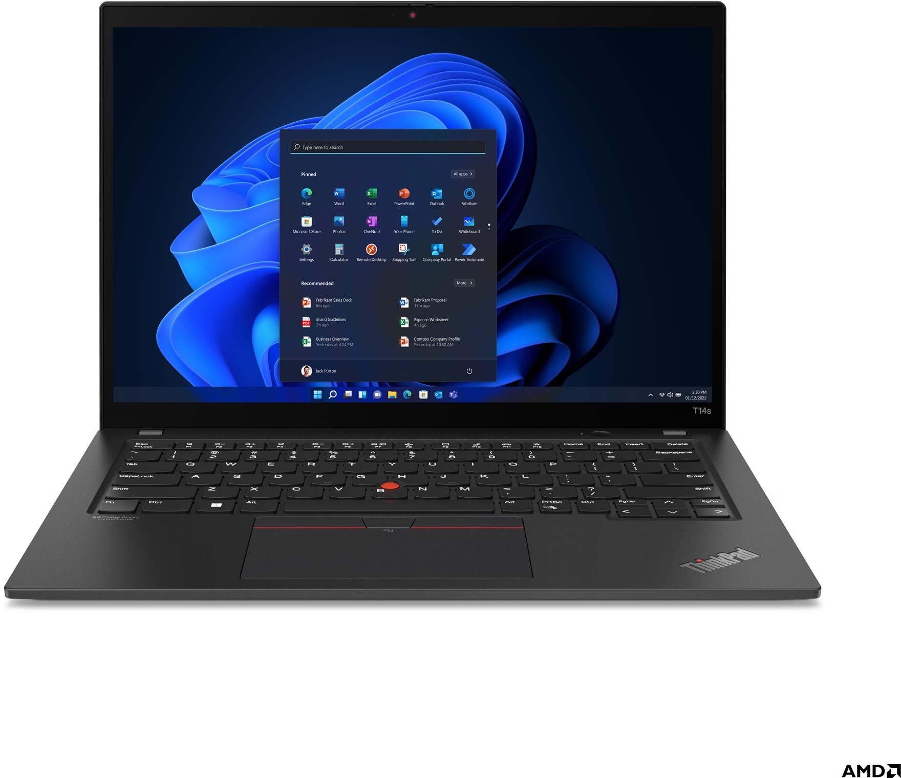 Lenovo ThinkPad T14s Gen 3 Thunder Black