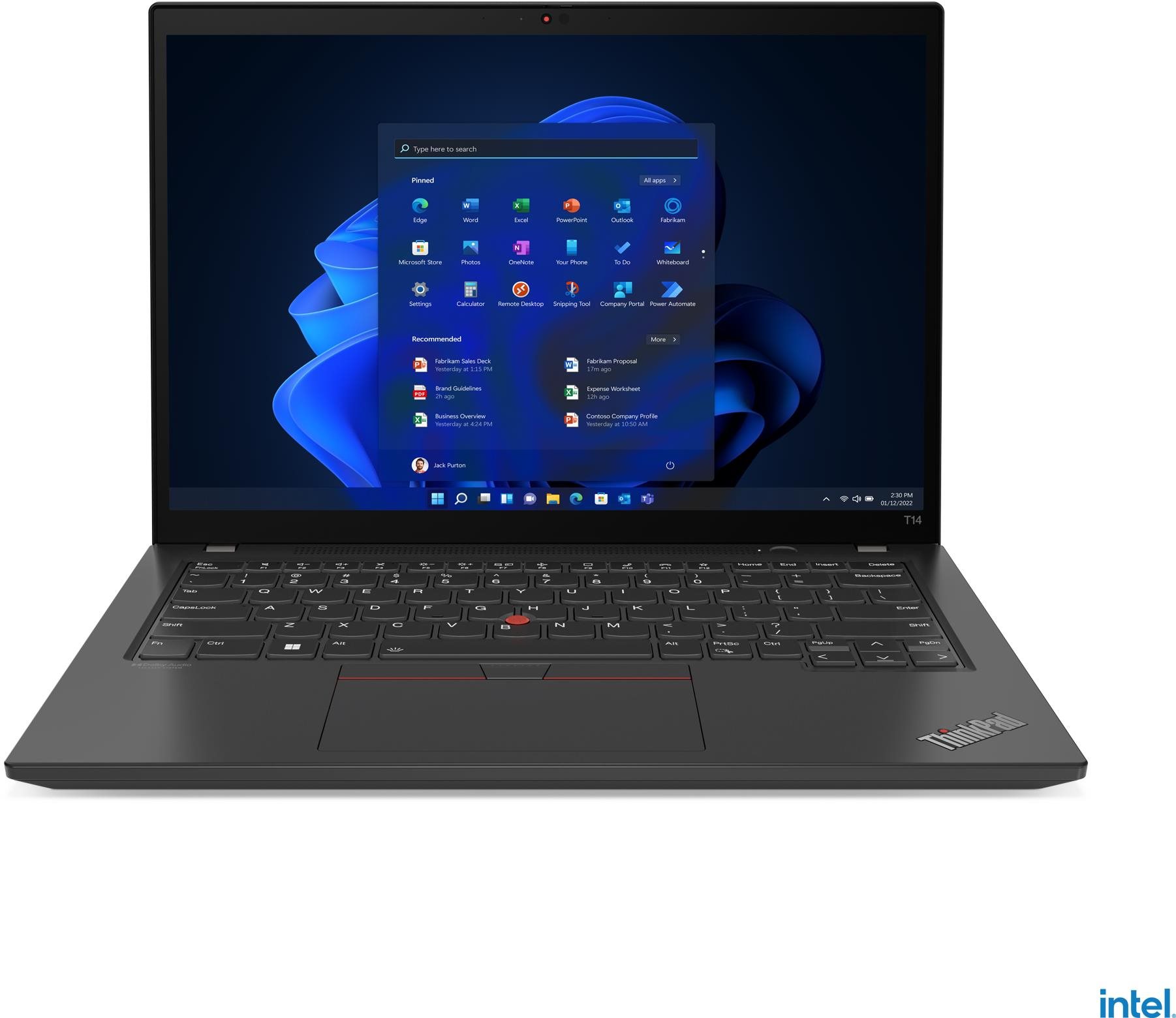 Lenovo ThinkPad T14 Gen 3 Thunder Black
