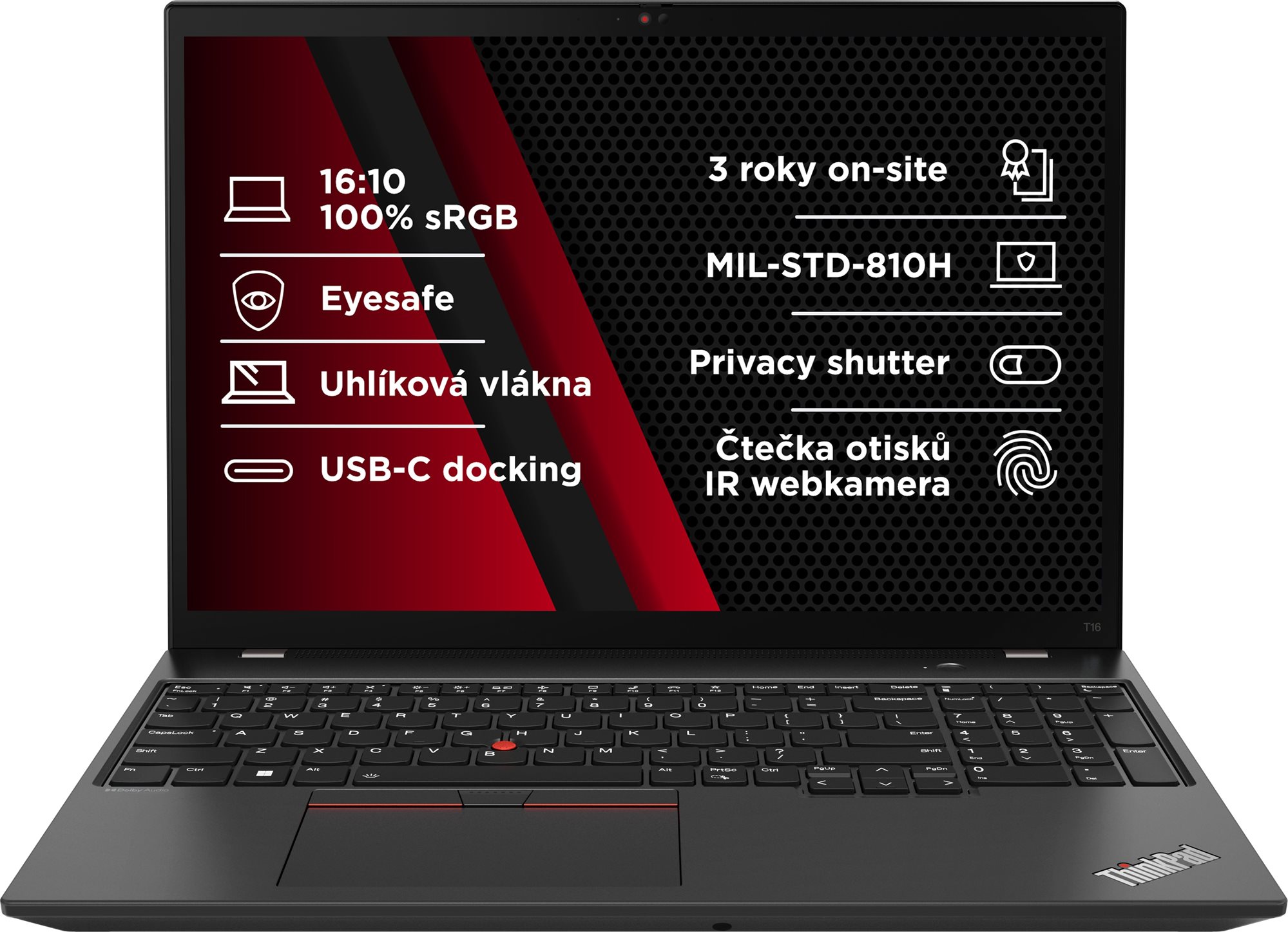 Lenovo ThinkPad T16 Gen 2 Thunder Black