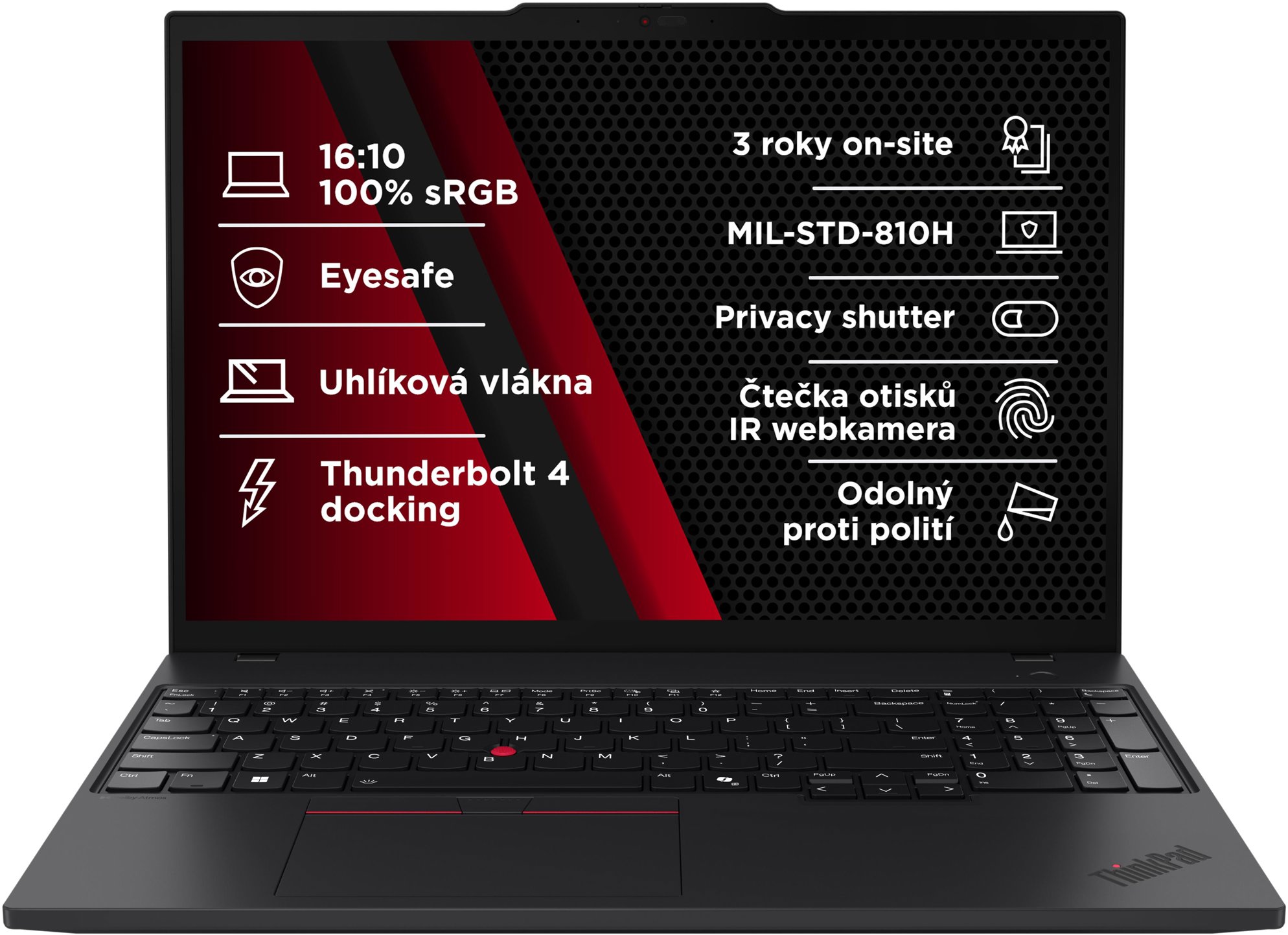 Lenovo ThinkPad T16 Gen 4 Black LTE