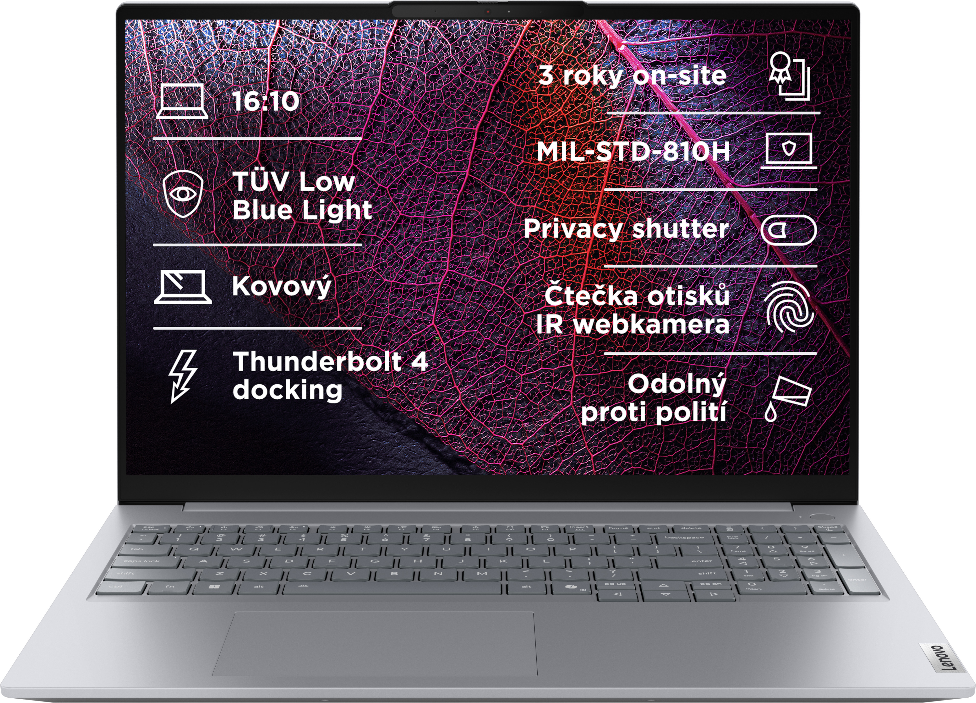 Lenovo ThinkBook 16 G8 IRL Arctic Grey kovový