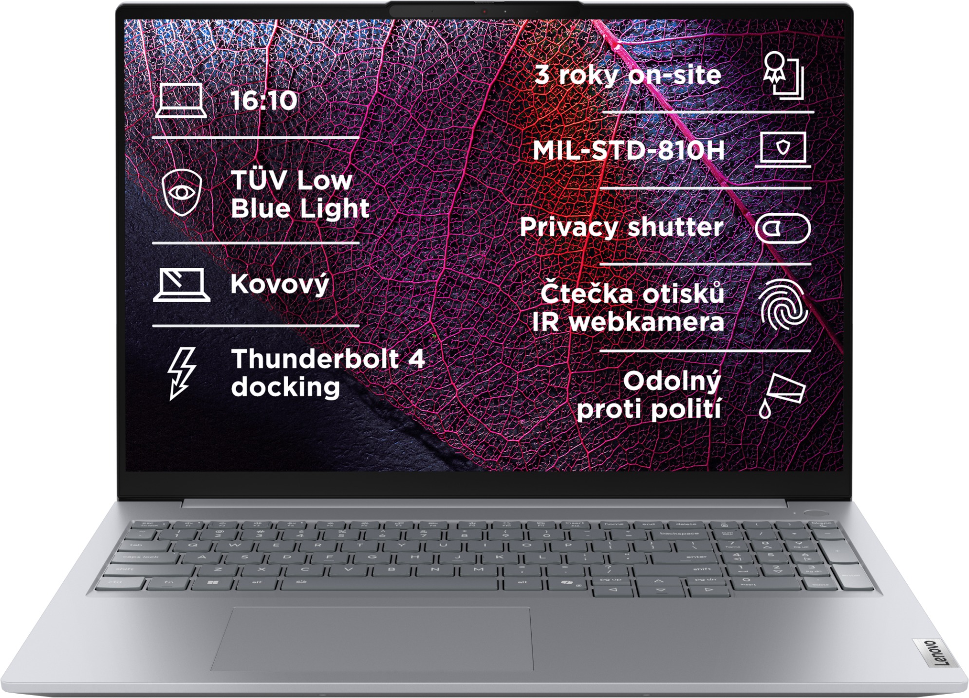 Lenovo ThinkBook 16 G8 IAL Arctic Grey kovový