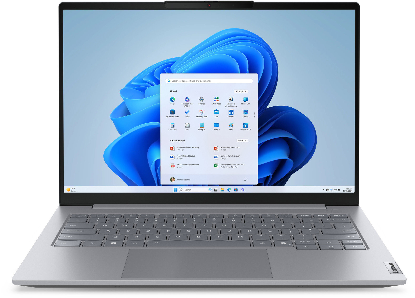 Lenovo ThinkBook 14 G8 IRL Arctic Grey kovový