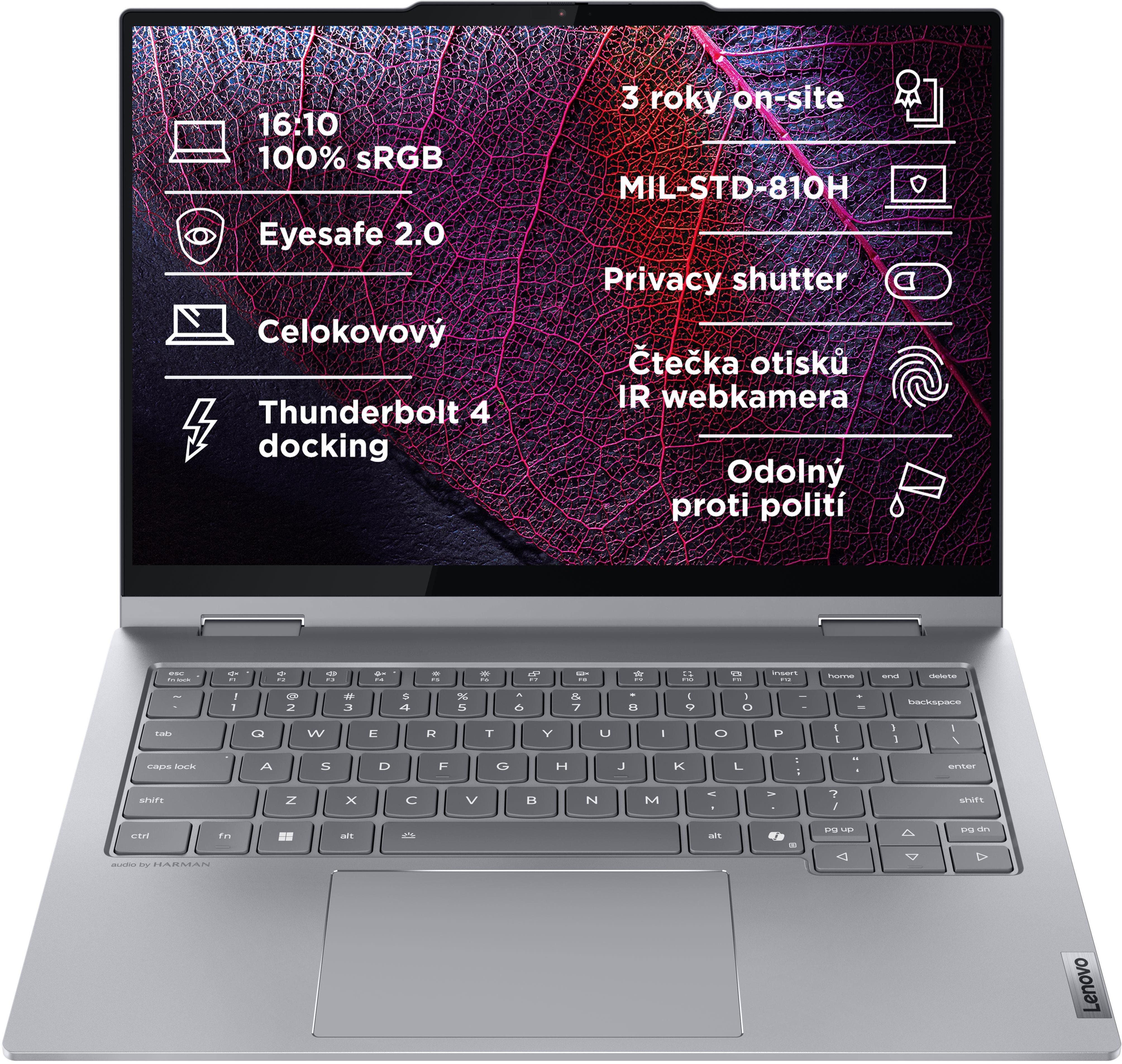 Lenovo ThinkBook 14 2-in-1 G5 IAU Luna Grey celokovový