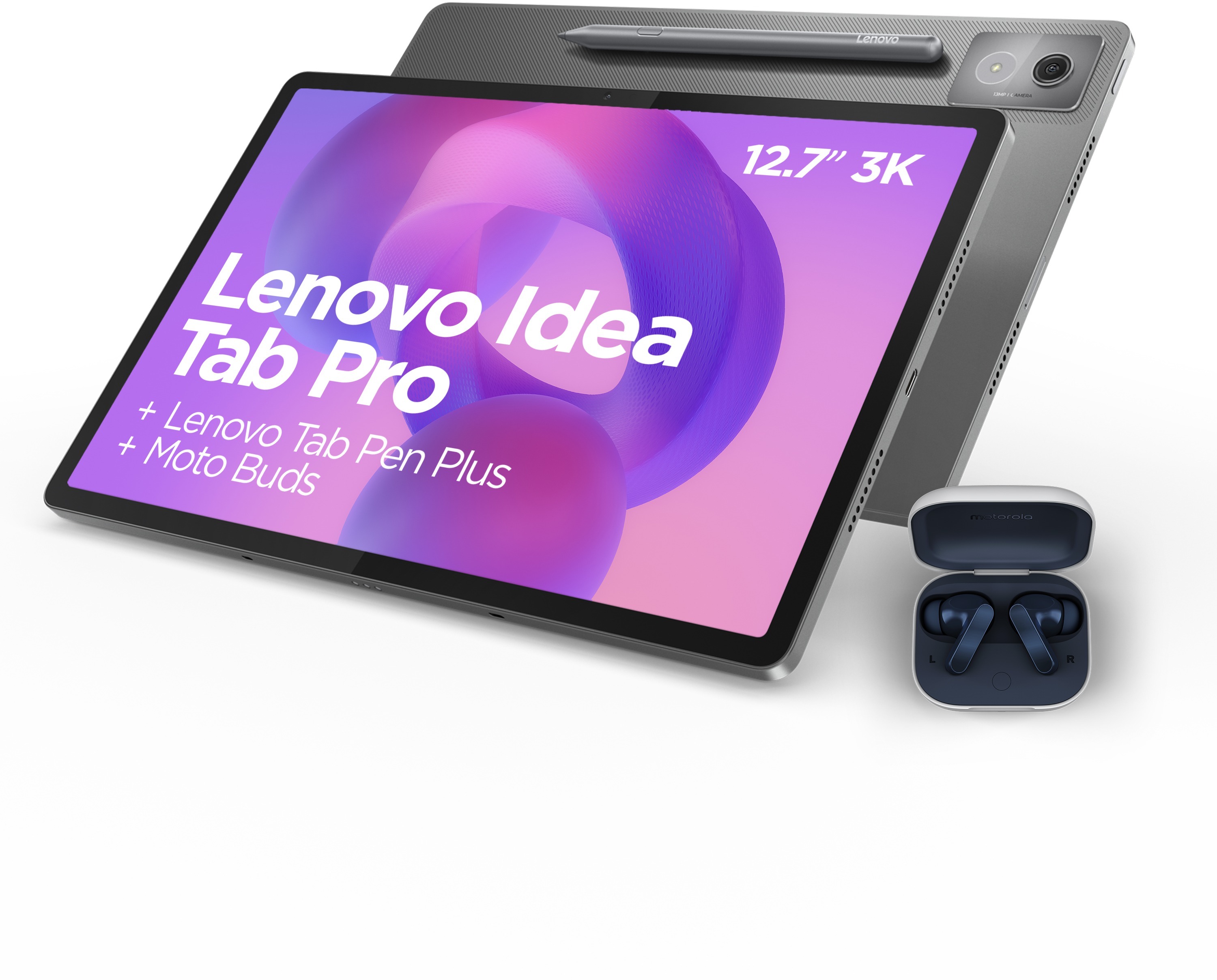 LENOVO Idea Tab Pro TB373FU Luna Grey + Pen Moto Buds