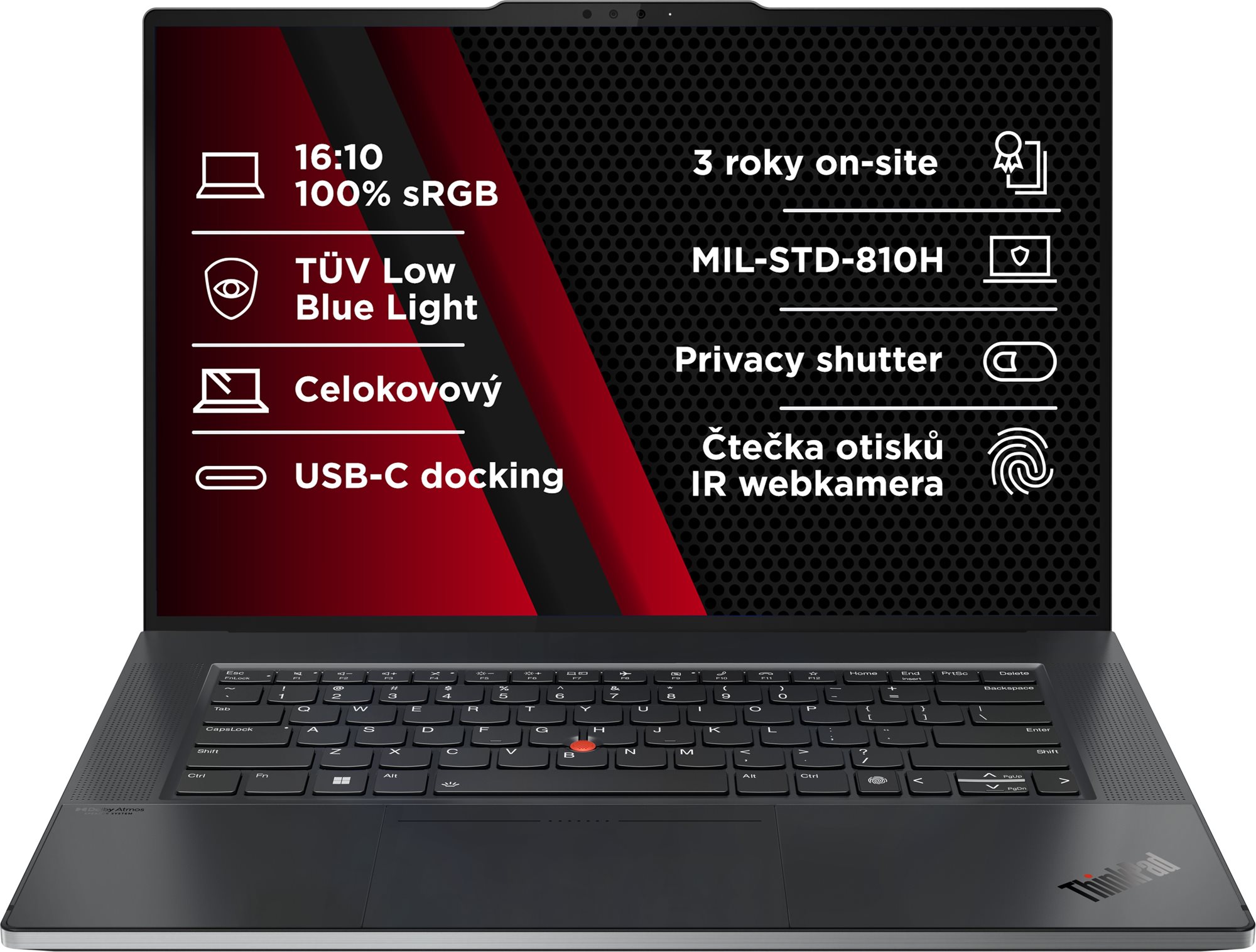 Repasovaný – Lenovo ThinkPad Z16 Gen 1 Arctic Grey/Black celokovový