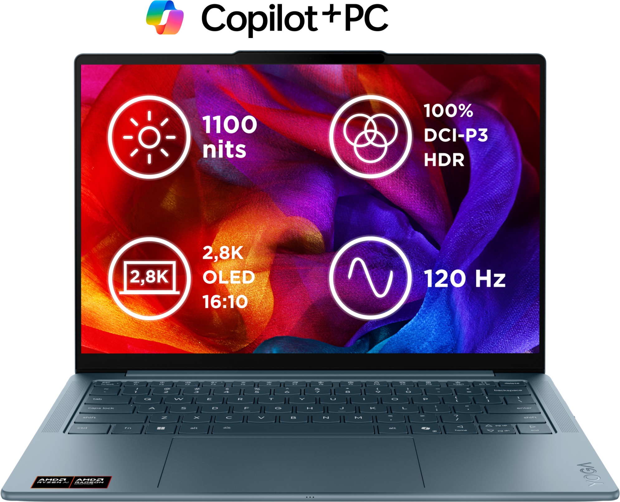 Lenovo Yoga Slim 7 14AKP10 Tidal Teal celokovový