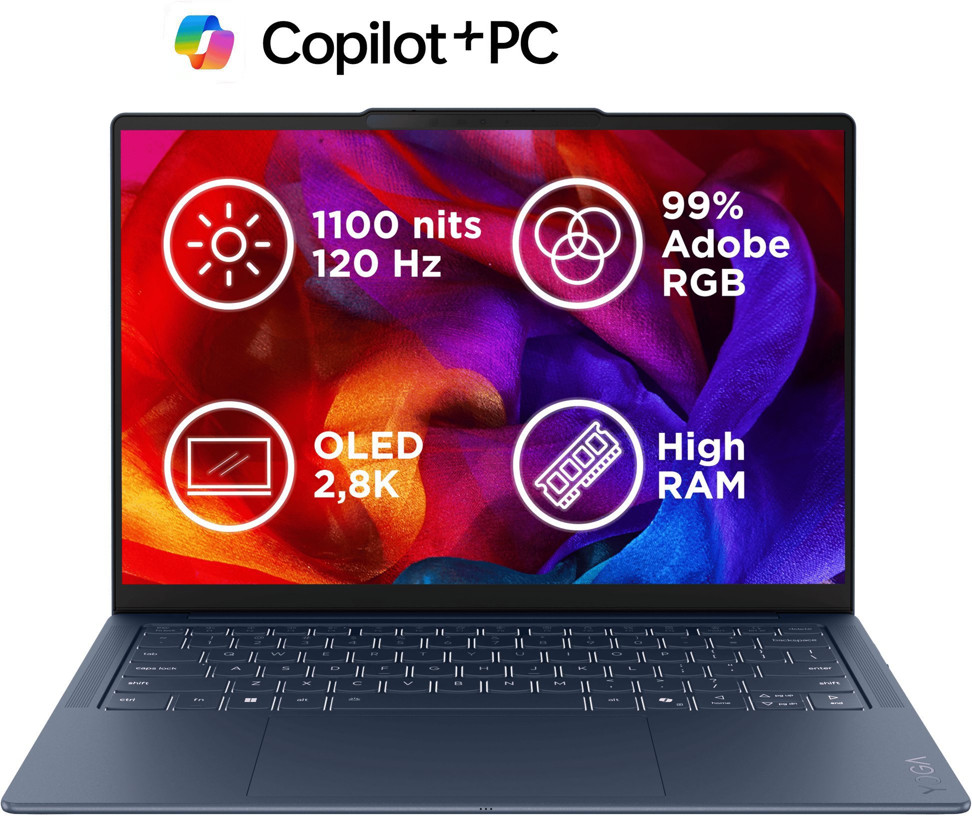 Lenovo Yoga Slim 7 14Q8Y11 Cosmic Blue celokovový (bez adaptéra)