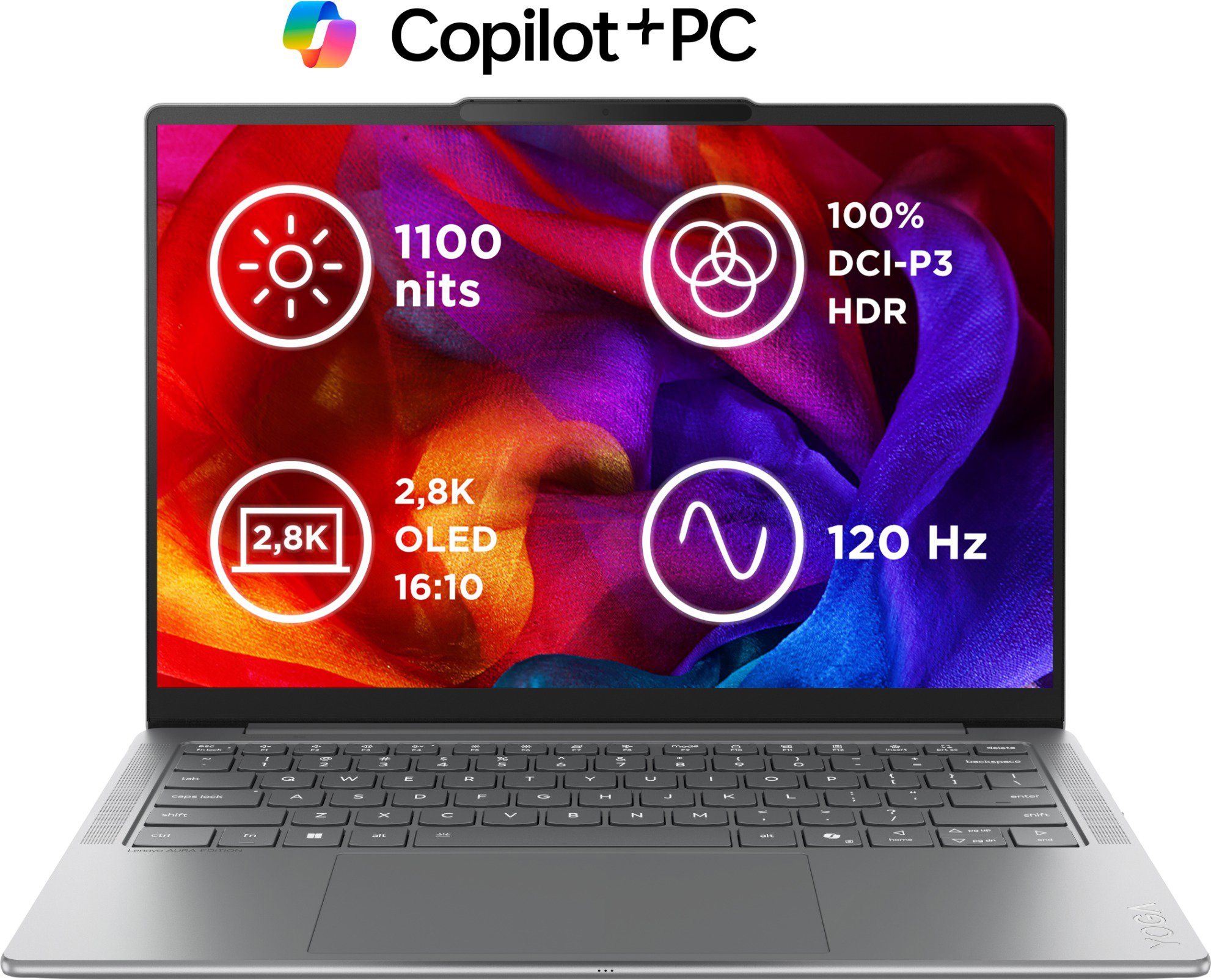 Lenovo Yoga Slim 7 14ILL10 Aura Edition Luna Grey celokovový