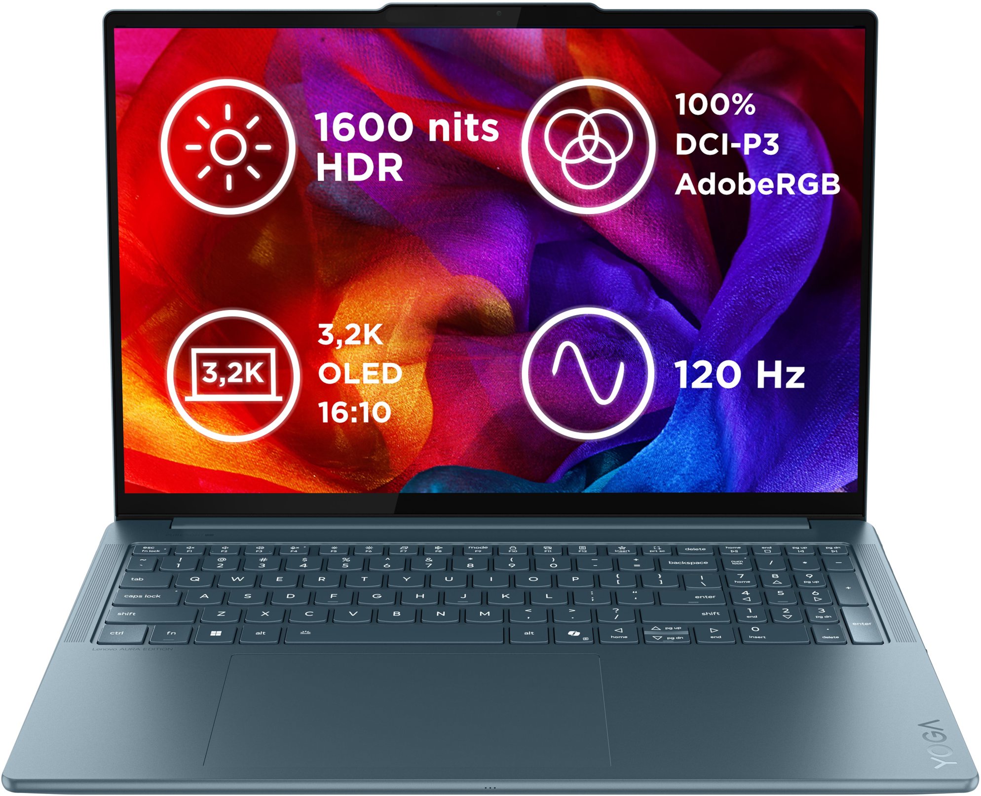 Lenovo Yoga Pro 9 16IAH10 Tidal Teal celokovový