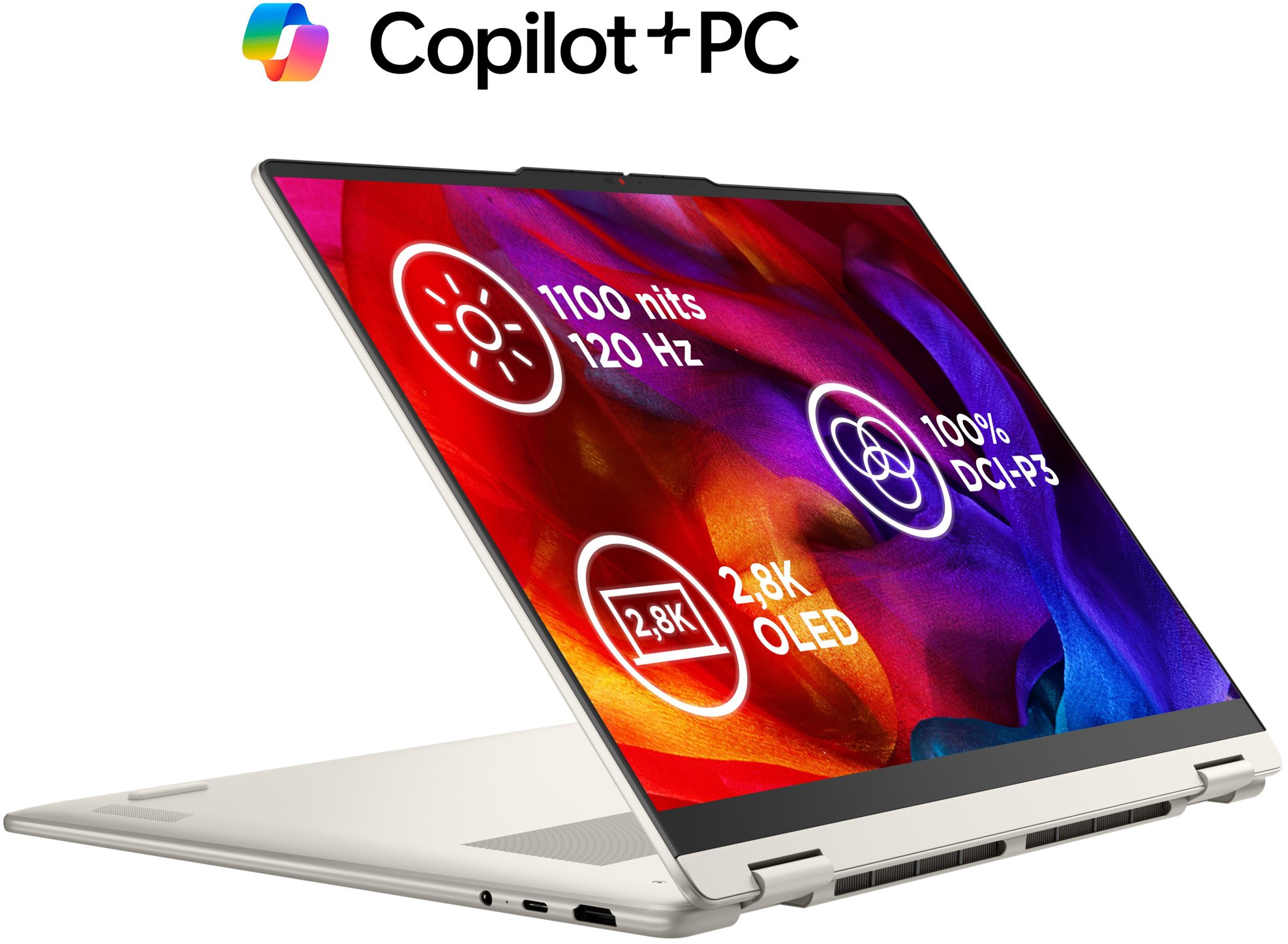 Lenovo Yoga 7 2-in-1 16AGP11 Seashell celokovový (bez adaptéra)