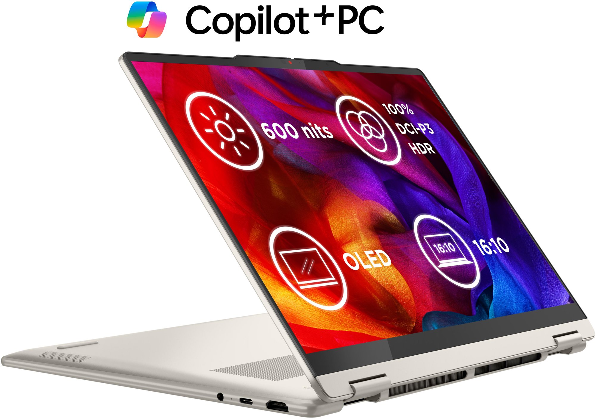 Lenovo Yoga 7 2-in-1 14AKP10 Seashell celokovový (bez adaptéru)