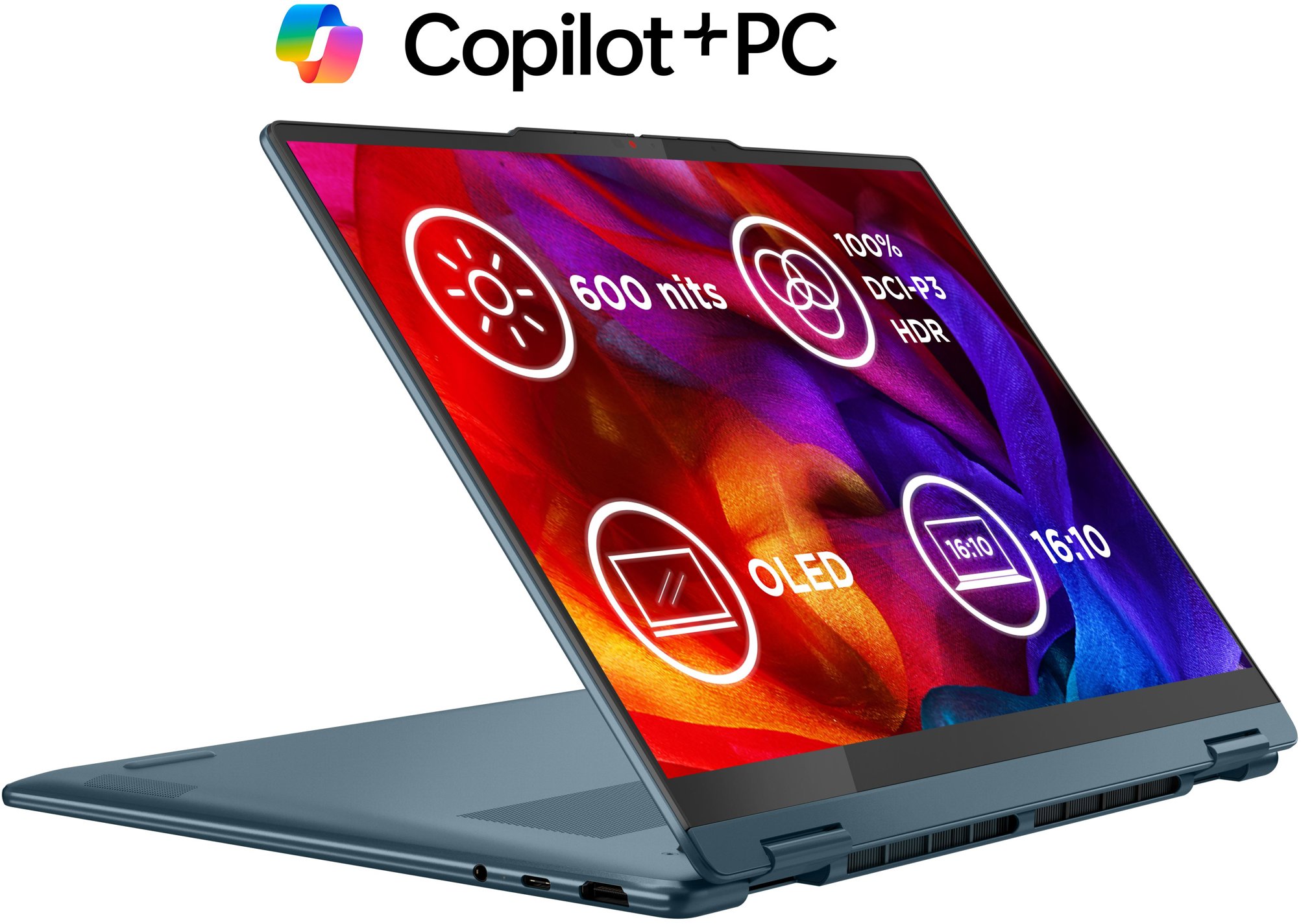 Lenovo Yoga 7 2-in-1 14AKP10 Tidal Teal celokovový (bez adaptéru)