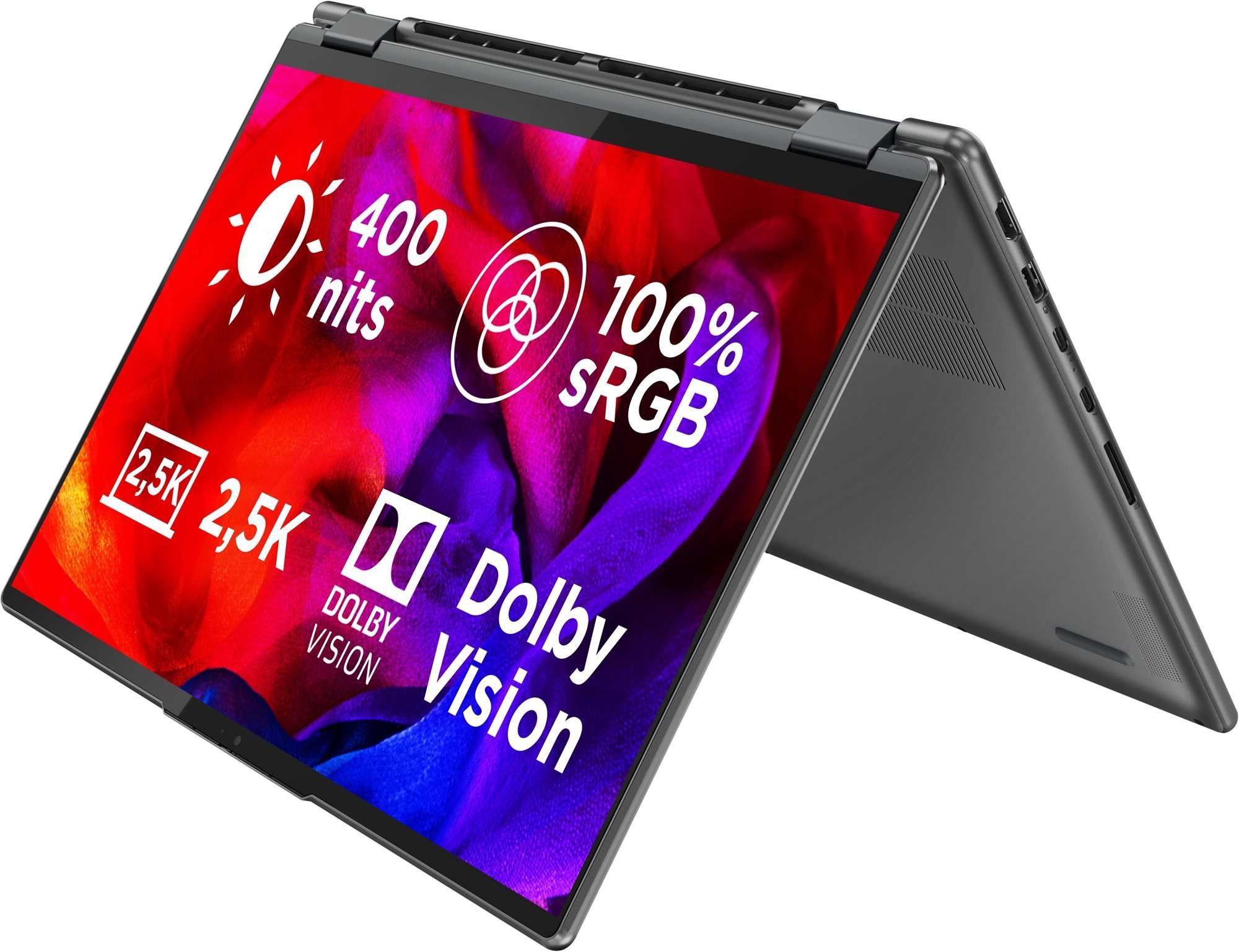 Lenovo Yoga 7 16IAH7 Storm Grey celokovový + aktívny stylus Lenovo