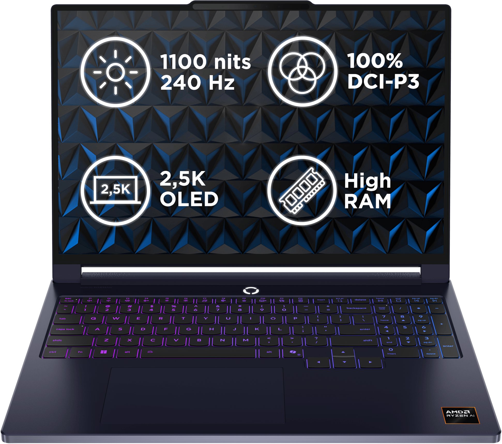 Lenovo Legion 7 16AGP11 Nebula celokovový