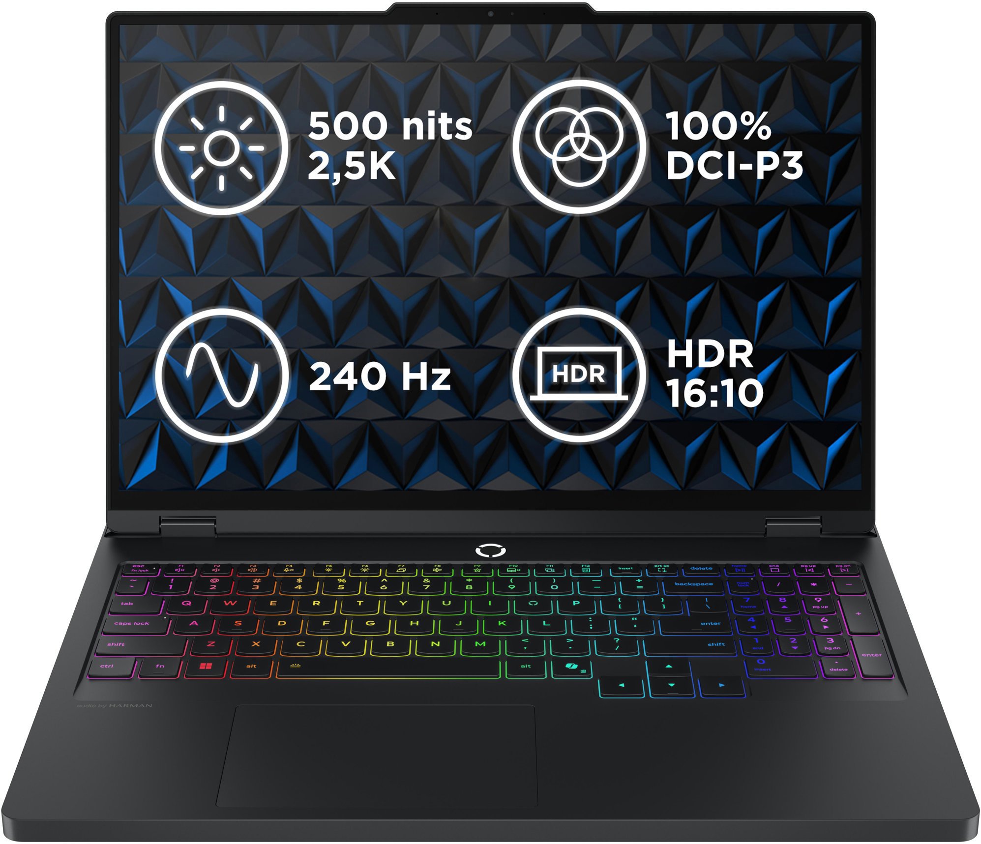 Lenovo Legion Pro 5 16IRX10 Eclipse Black kovový