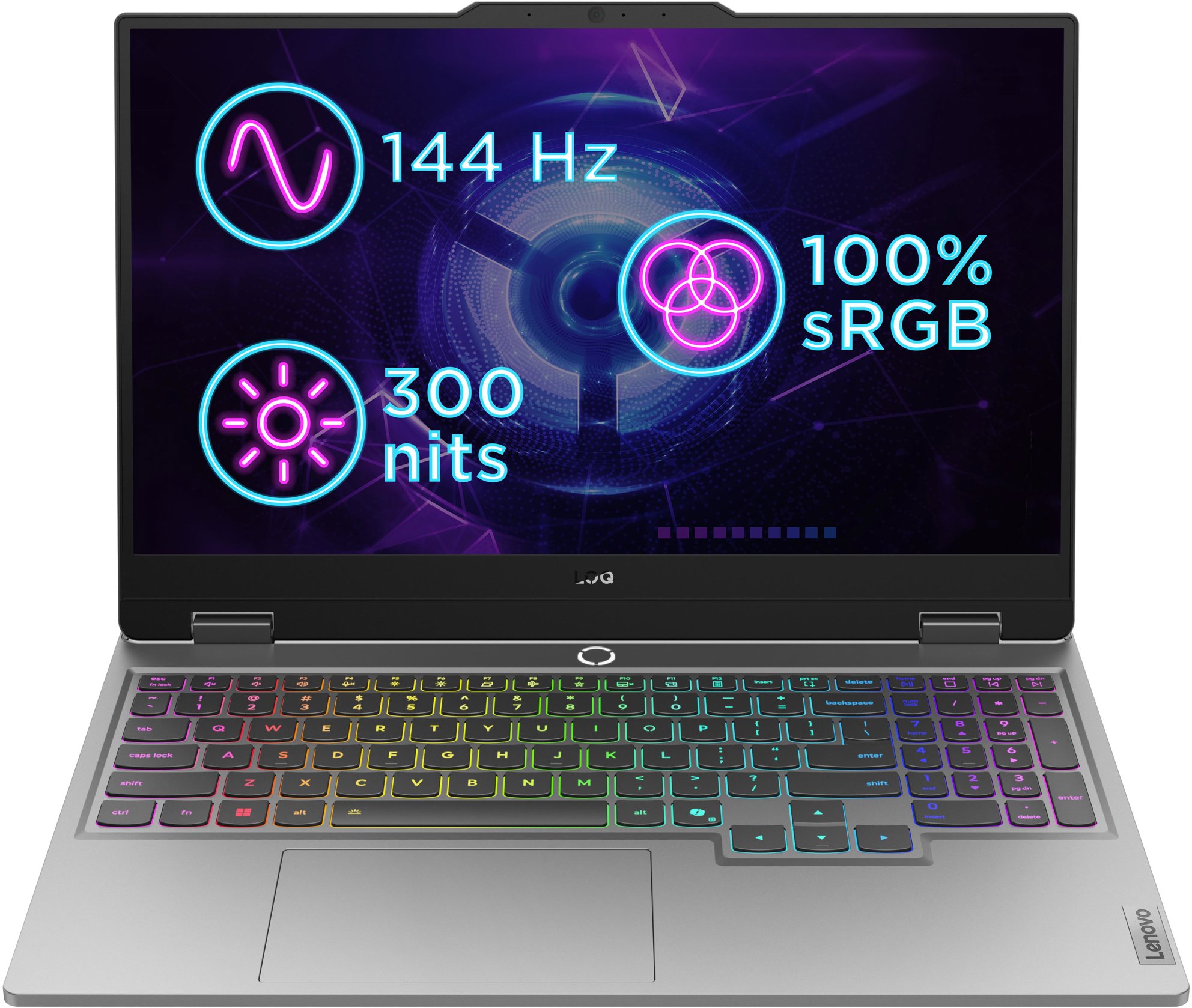 Lenovo LOQ 15IRX10 Luna Grey (bez adaptéru)