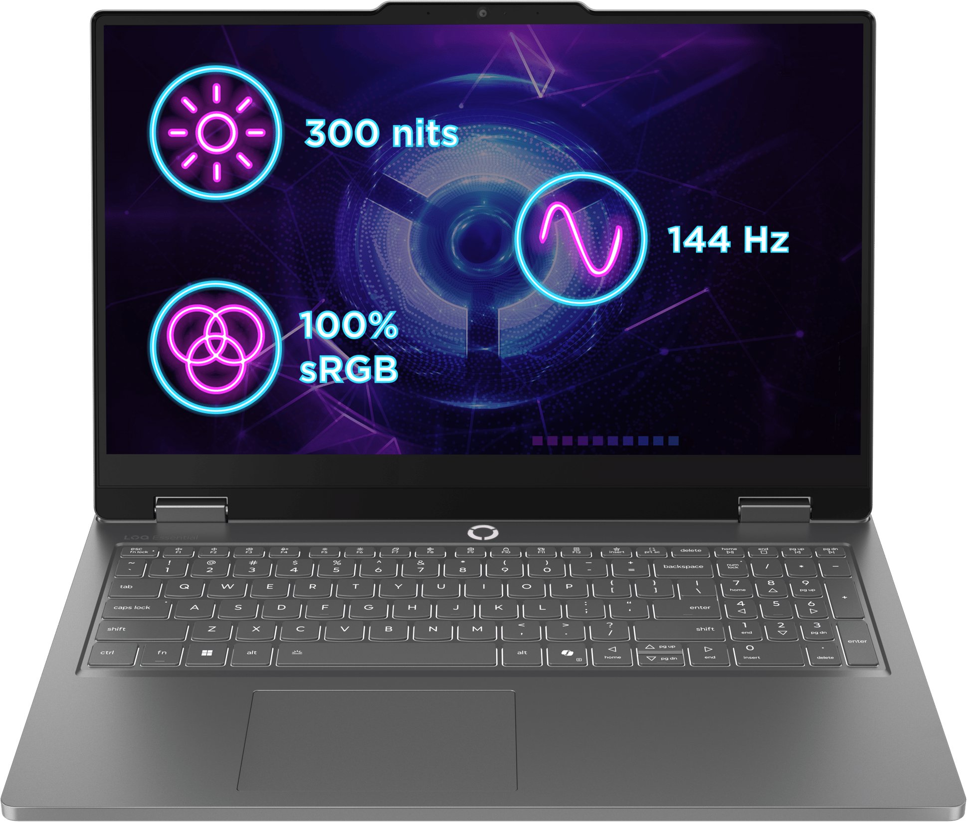 Lenovo LOQ Essential 15IRX11 Luna Grey (bez adaptéru)