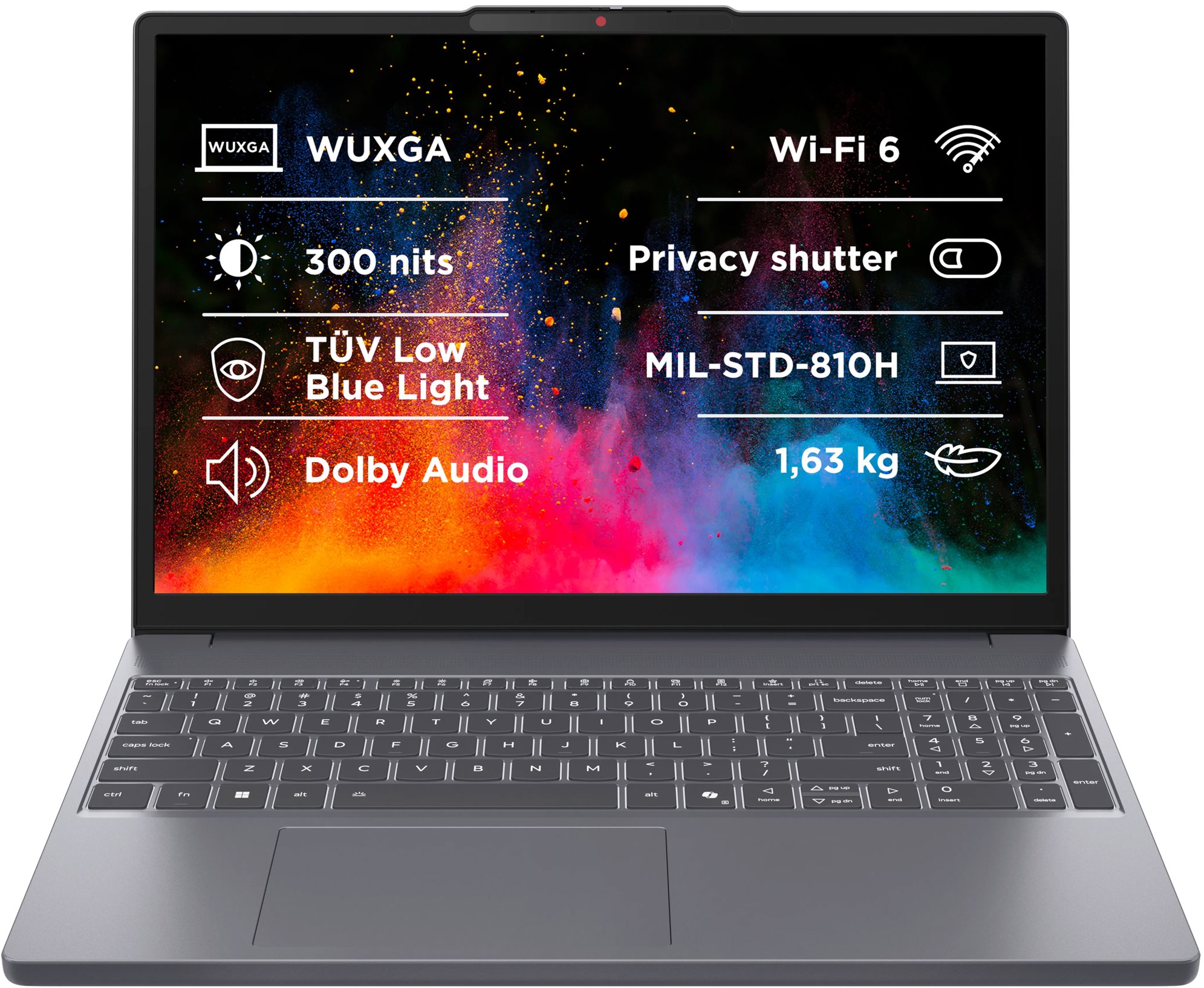 Lenovo IdeaPad Slim 3 15IRH10 Luna Grey kovový (bez adaptéru)