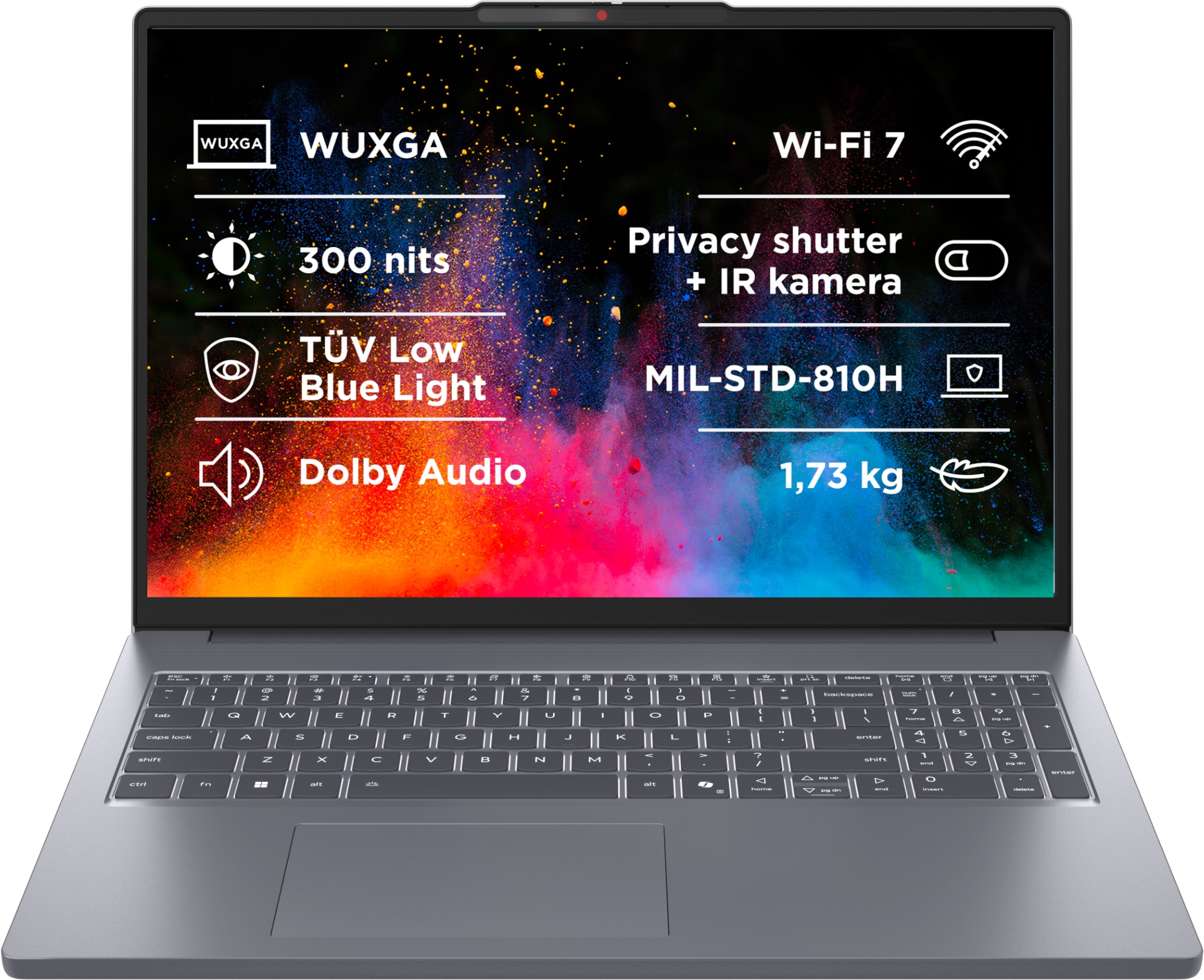 Lenovo IdeaPad Slim 3 16IRH10 Luna Grey kovový
