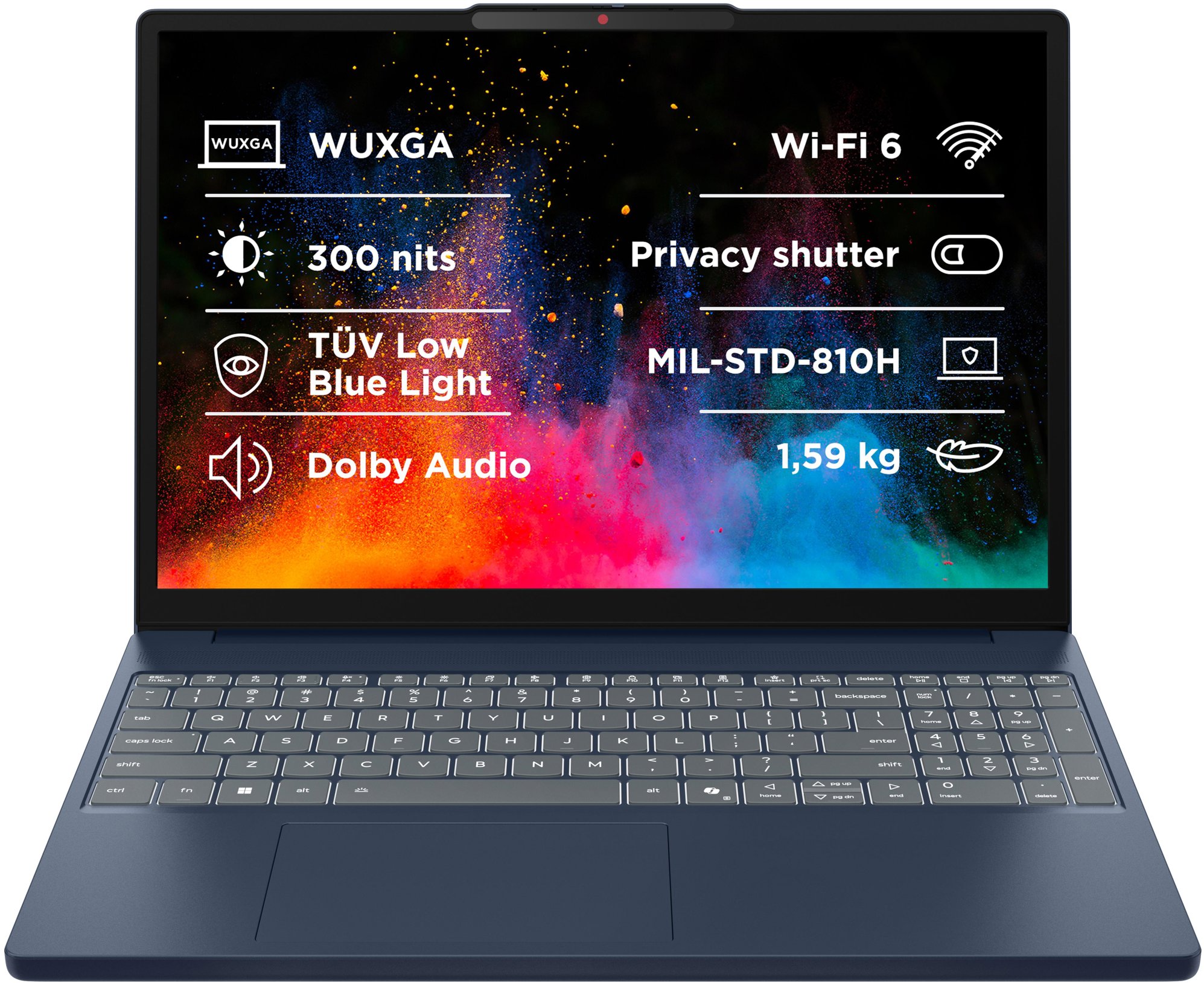 Lenovo IdeaPad Slim 3 15IRH10 Cosmic Blue kovový
