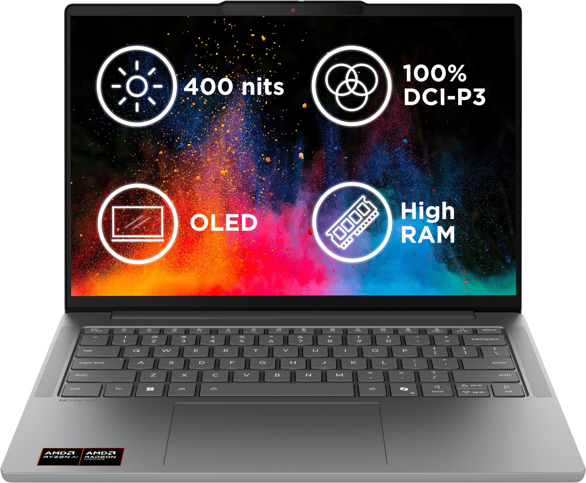 Lenovo IdeaPad Slim 5 14AHP11 Luna Grey celokovový (bez adaptéra)