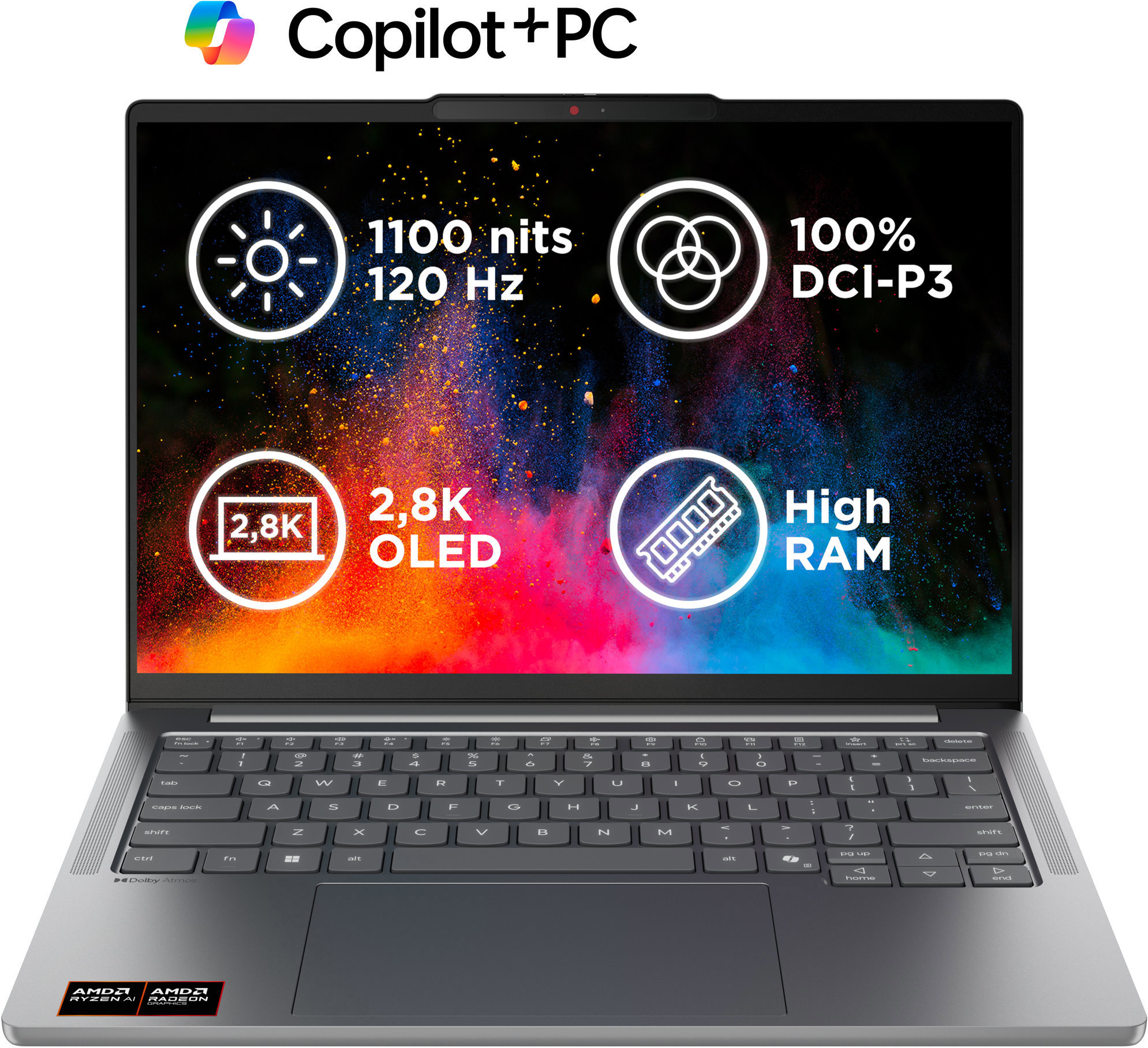 Lenovo IdeaPad Pro 5 14AGP11 Luna Grey celokovový (bez adaptéra)
