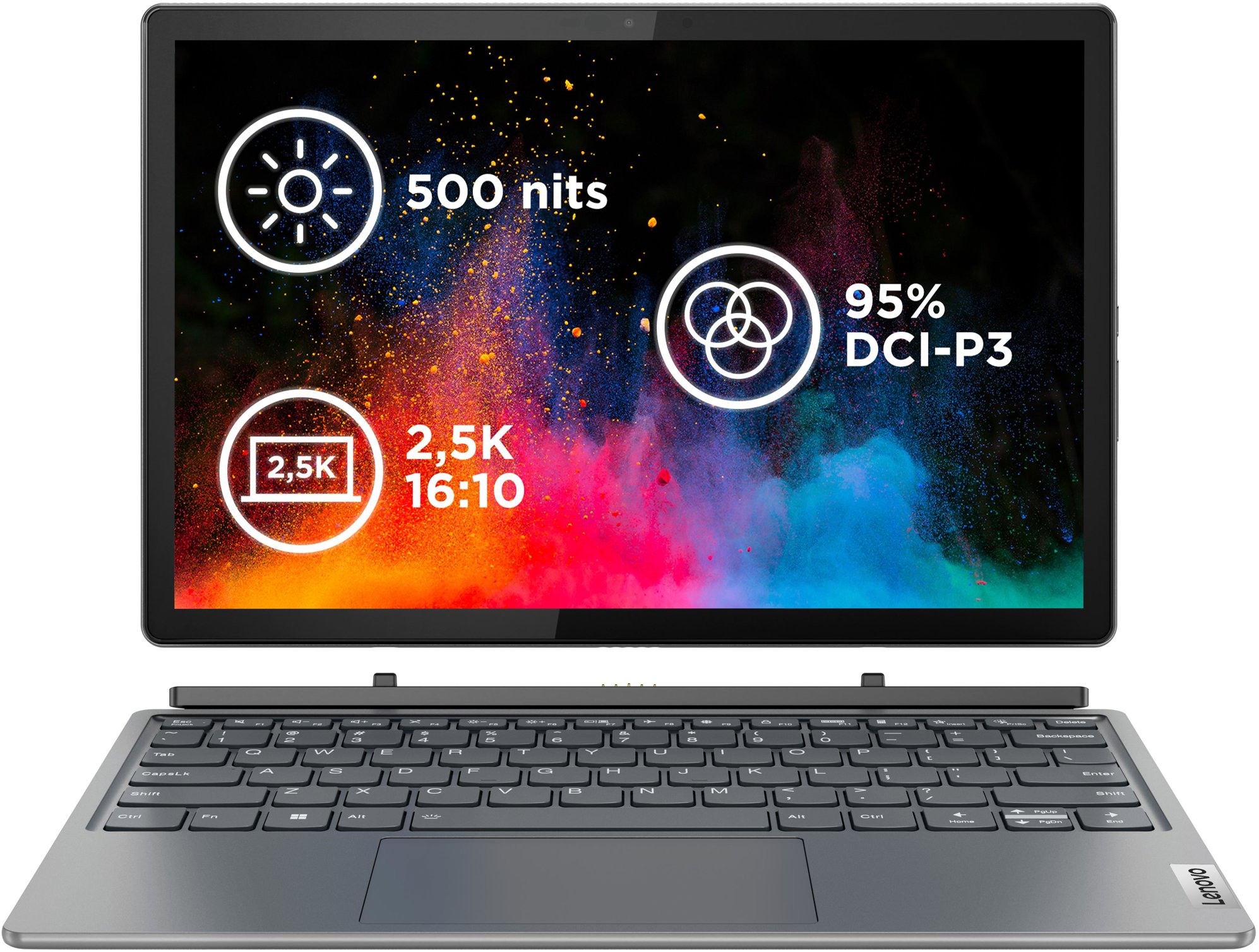 Lenovo IdeaPad Duet 5 12IRU8 Storm Grey + aktívny stylus Lenovo