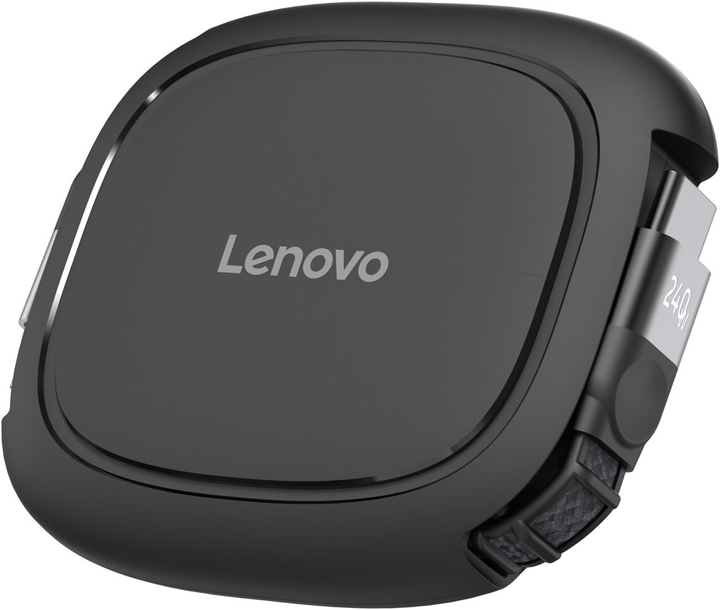 Lenovo 240 W USB-C Retractable Cable (Black)