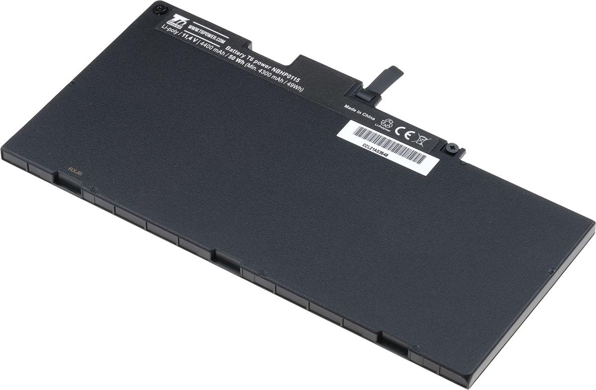 T6 Power do Hewlett Packard ZBook 15u G3, Li-Poly, 11,4 V, 4400 mAh (50 Wh), čierna