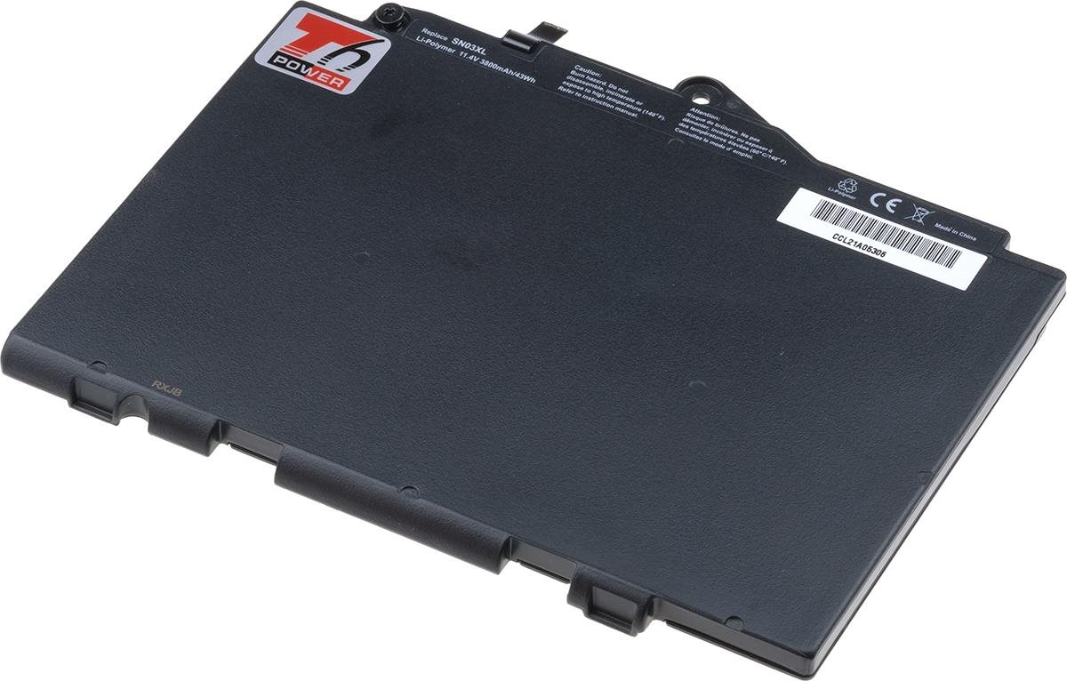 T6 Power na Hewlett Packard EliteBook 725 G3, Li-Poly, 11,4 V, 3800 mAh (43 Wh), čierna