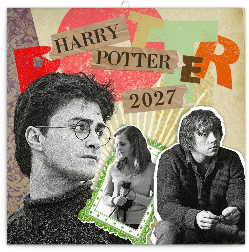 NOTIQUE poznámkový Harry Potter 2027, 30 × 30 cm
