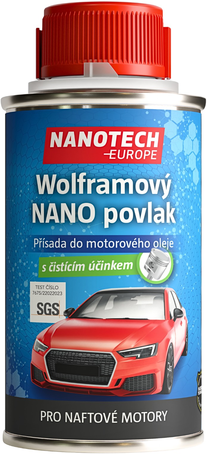 NANOTECH-EUROPE Wolfrámové NANO aditíva pre naftové motory, 1 l, servisné balenie