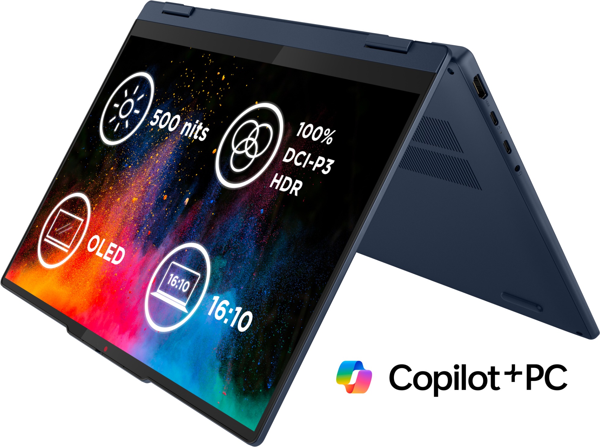 Lenovo IdeaPad 5 2-in-1 14AKP10 Cosmic Blue kovový + aktívny stylus Lenovo