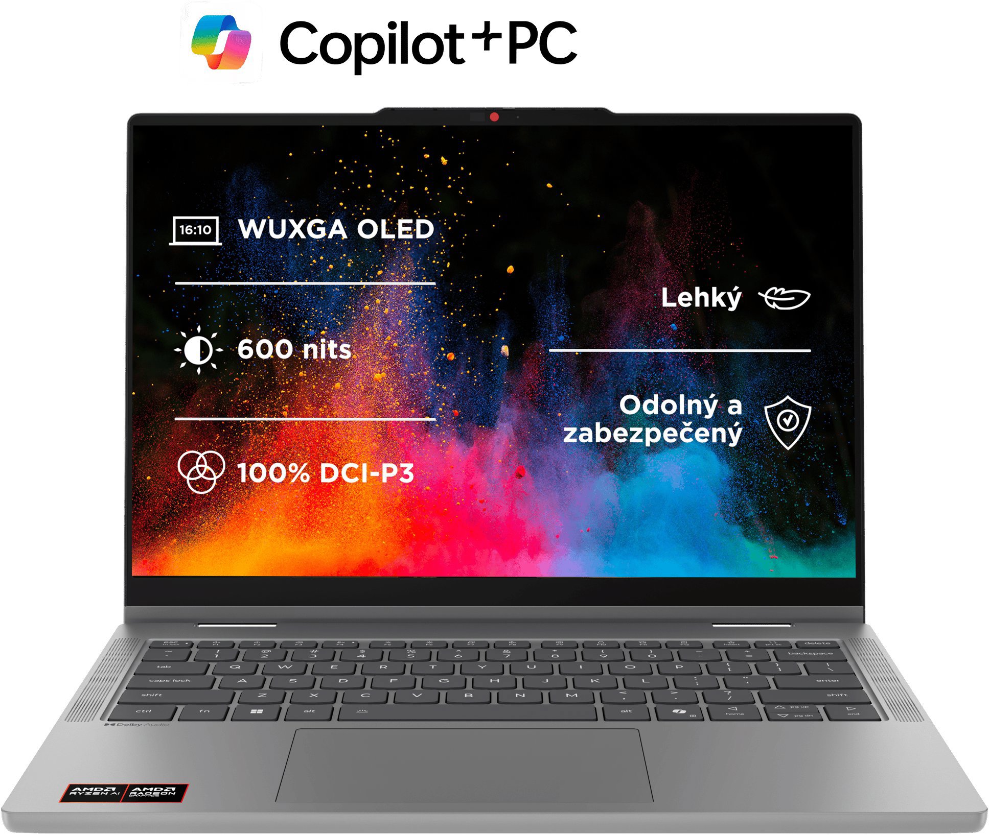 Lenovo IdeaPad 5 2-in-1 14AHP11 Breeze Moss kovový (bez adaptéra)
