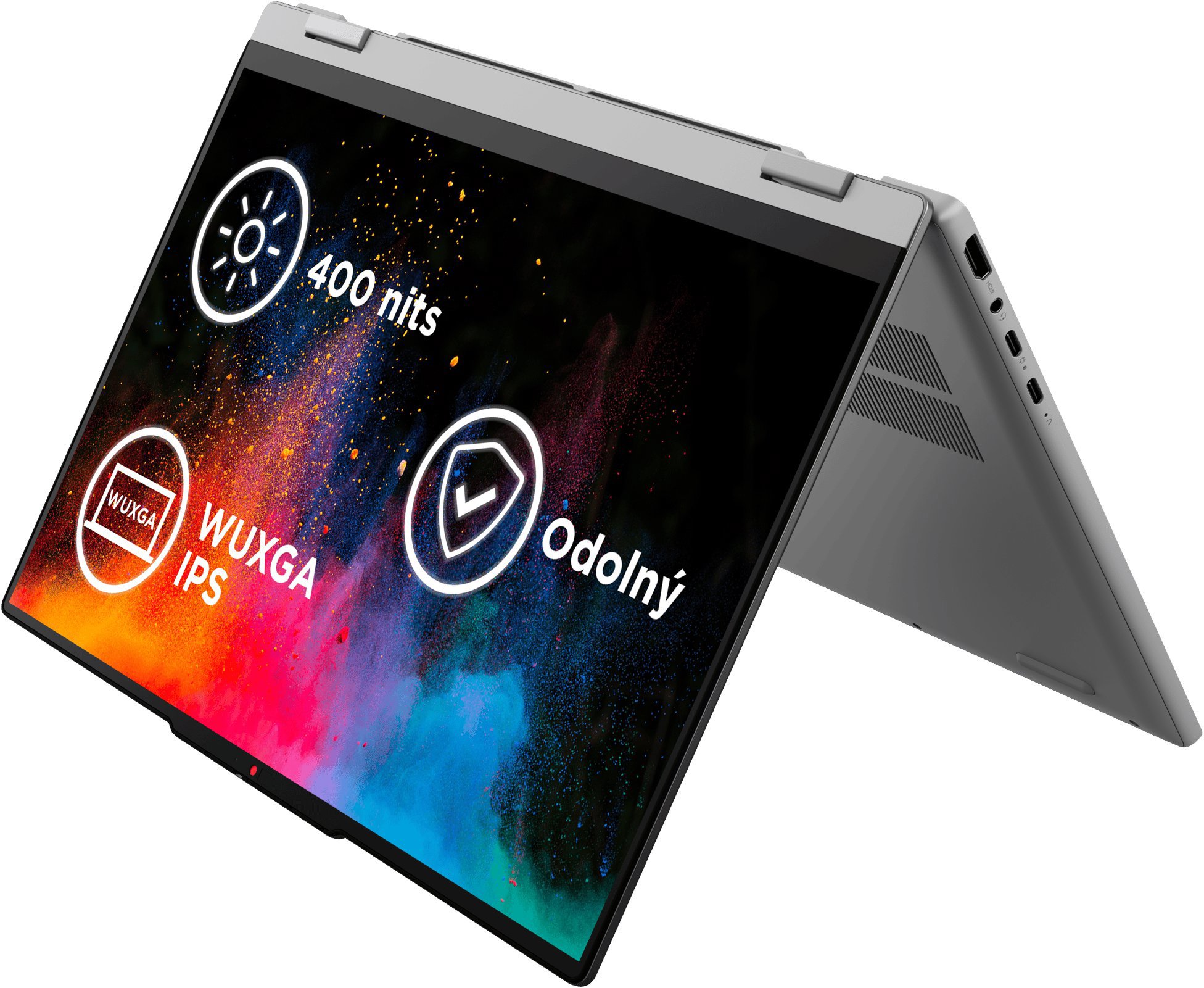 Lenovo IdeaPad 5 2-in-1 15IPH11 Luna Grey kovový (bez adaptéra)