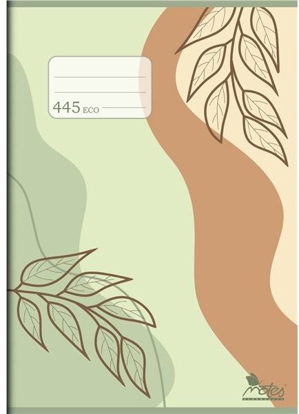 NOTES 445 Economy, A4, čtverečkovaný, 40 listů - balení 2 ks
