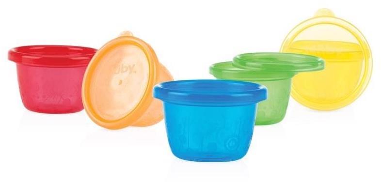 NUBY Miska na desiatu 120 ml 3 m+