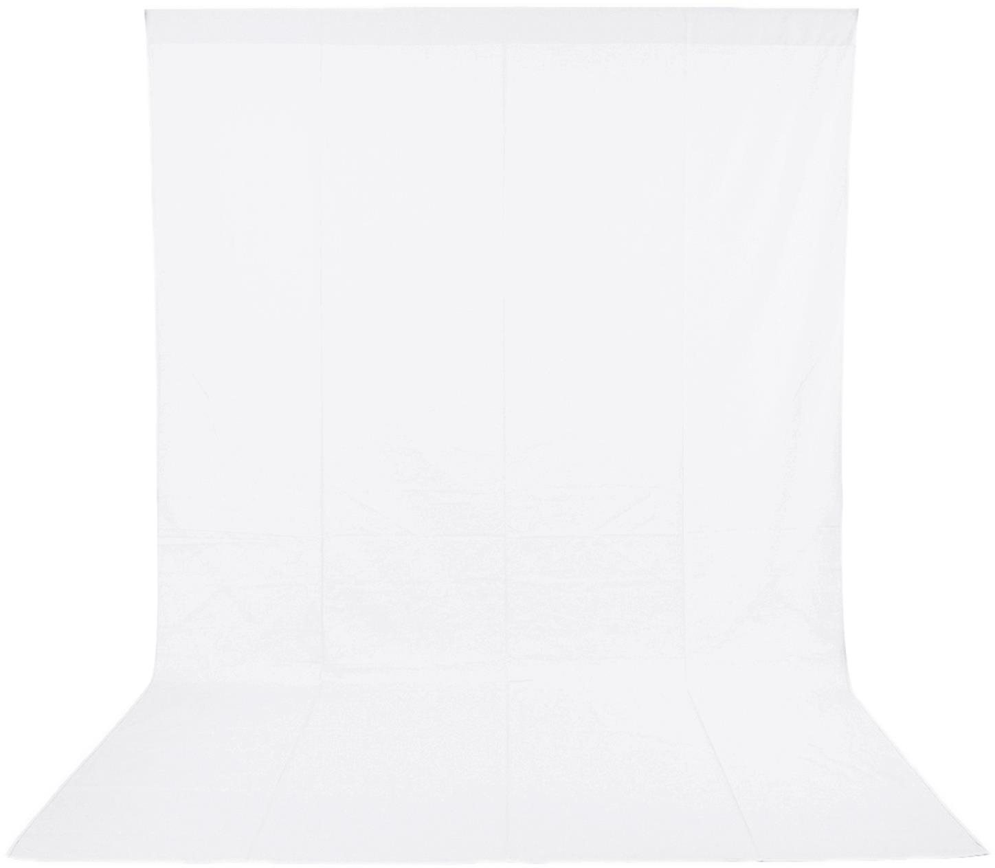 Neewer fotopozadie, 2 × 3 m, biele