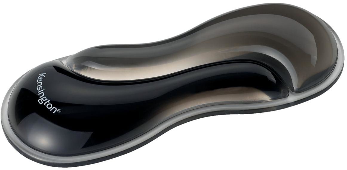 Kensington Slim Duo Gel pod zápästie, šedá/čierna