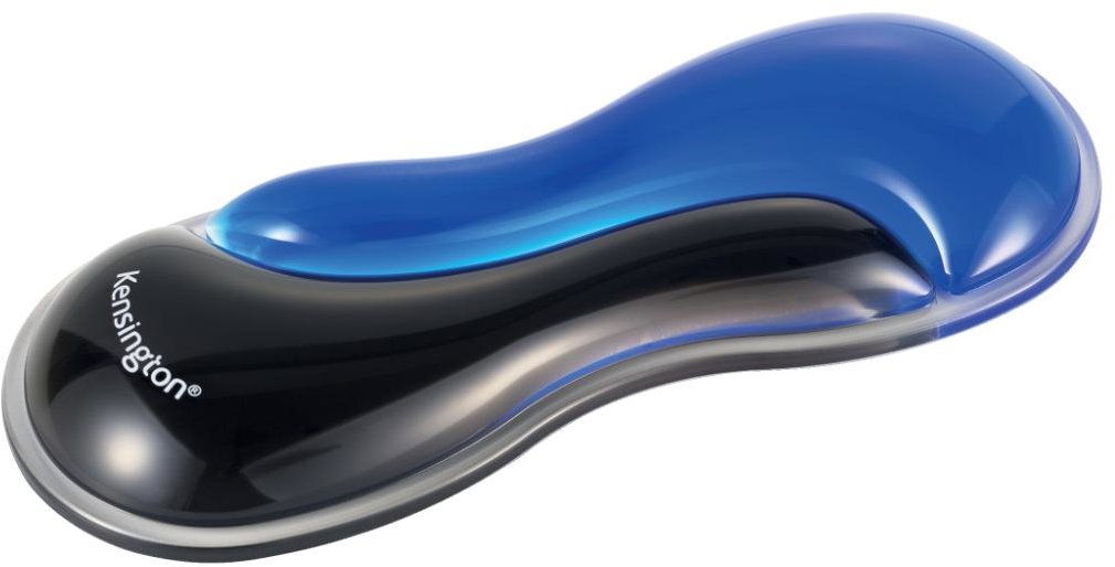 Kensington Slim Duo Gél pod zápästie, modrá/čierna